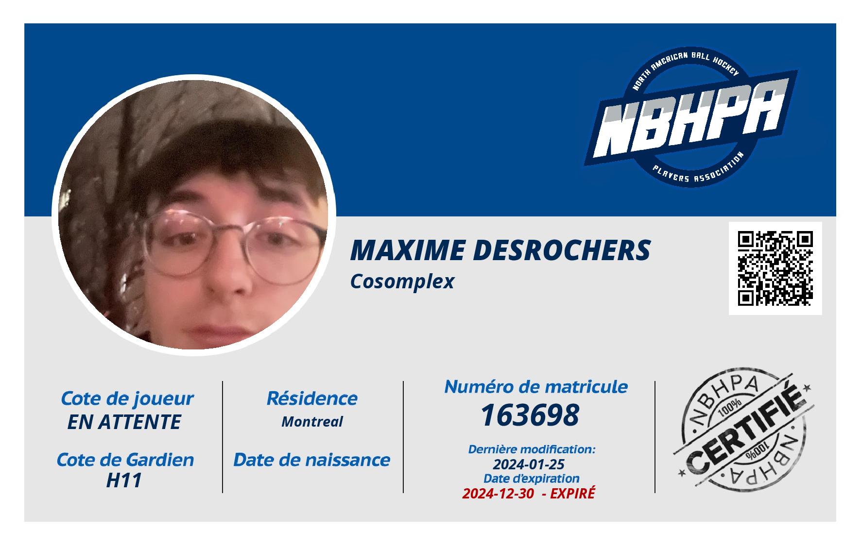 Maxime Desrochers