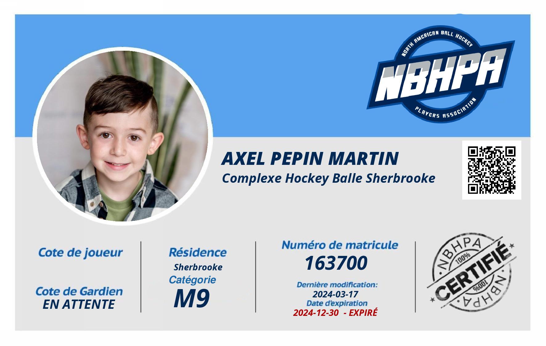 Axel Pepin Martin