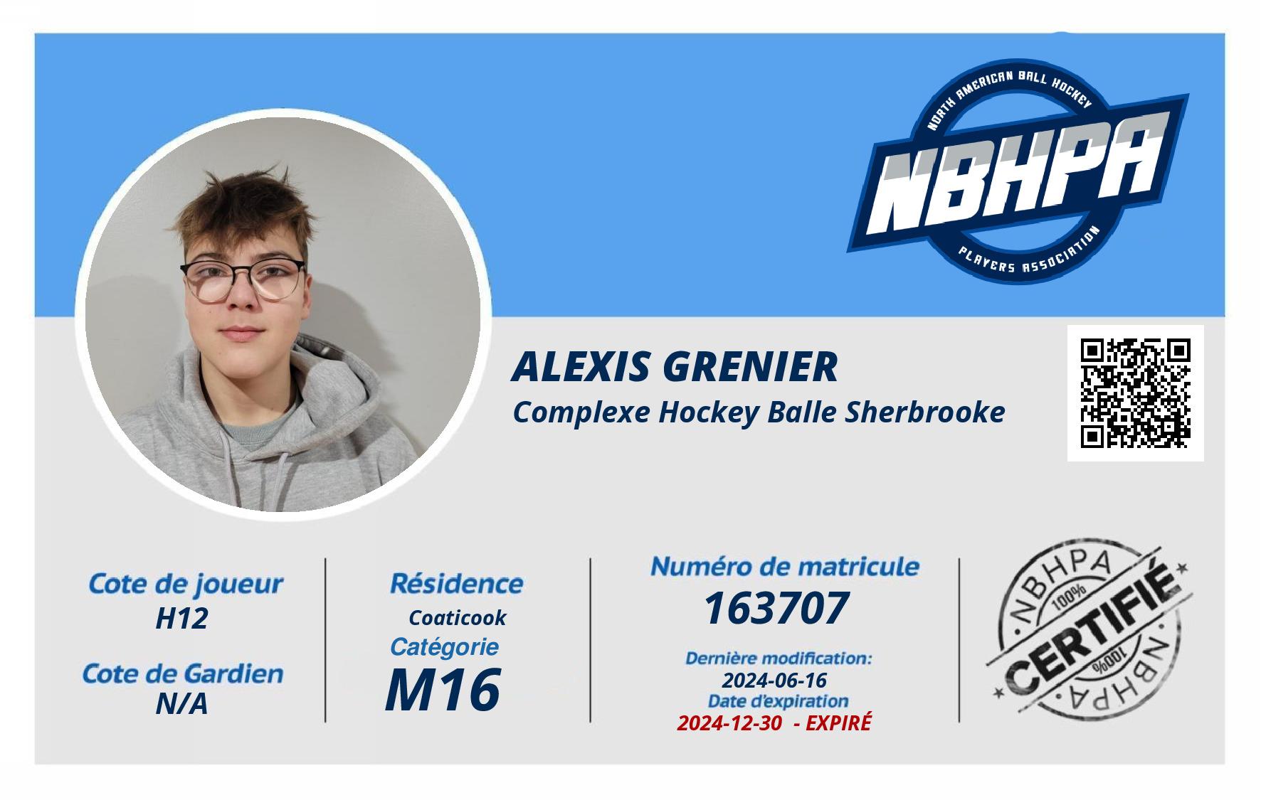 Alexis Grenier