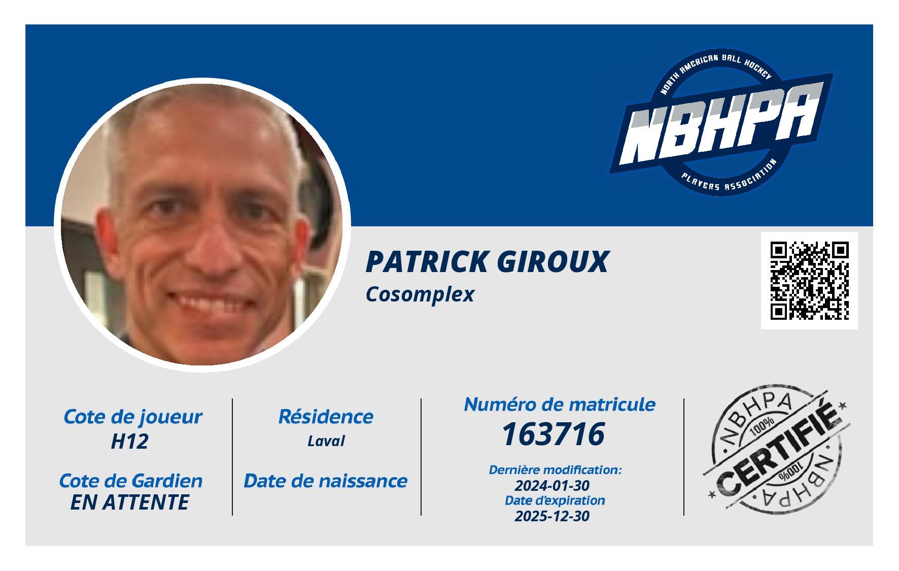 Patrick Giroux
