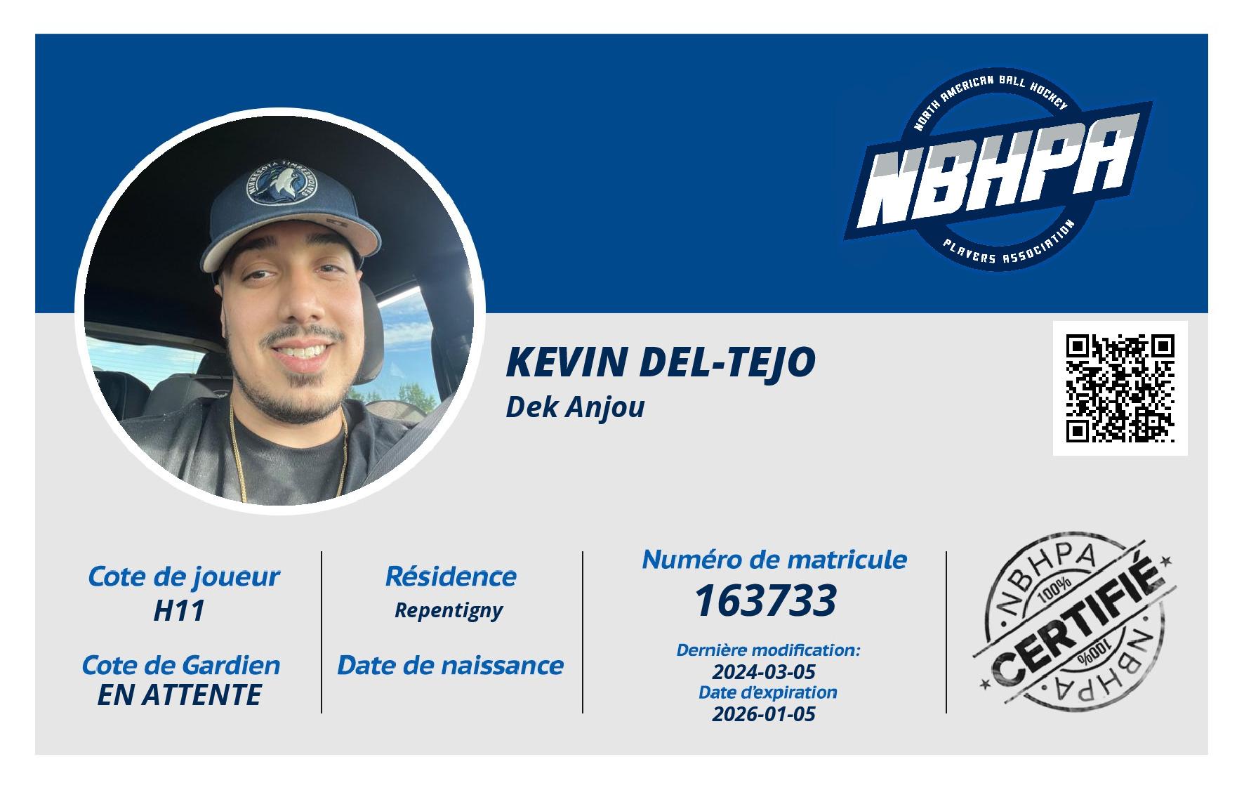 Kevin Del-tejo