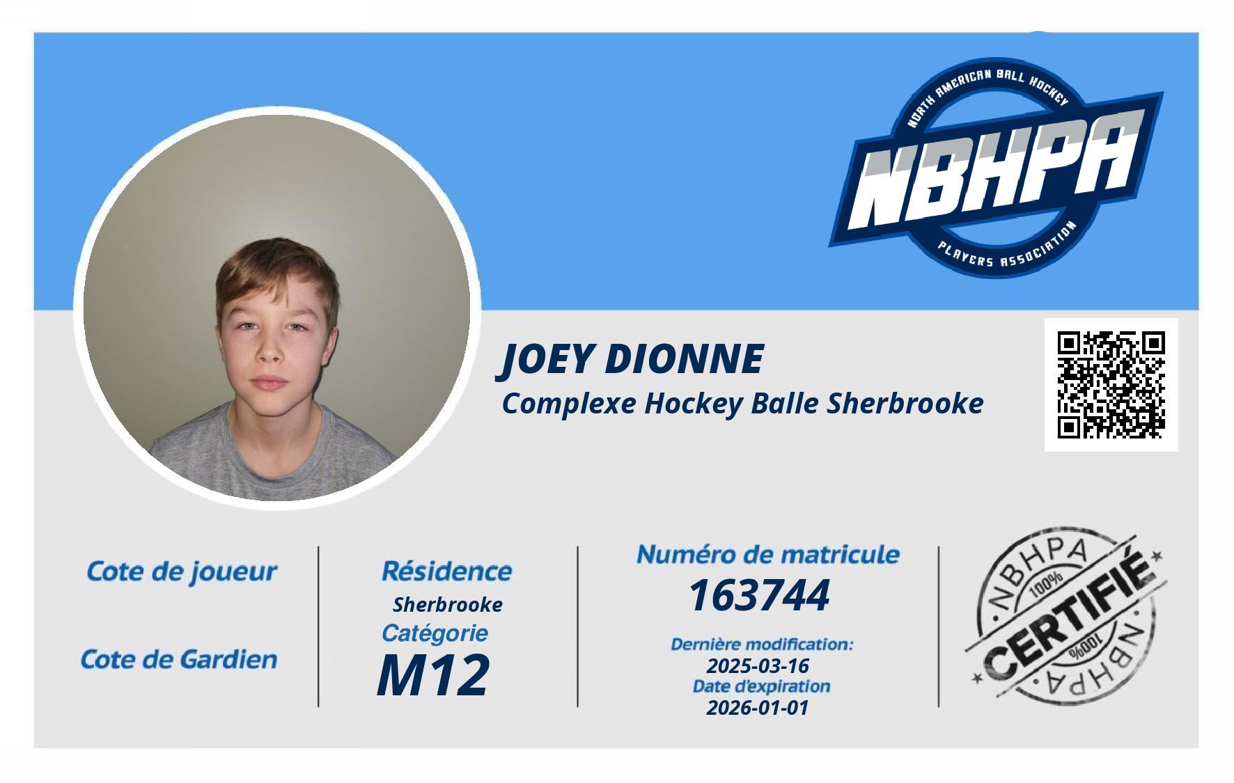Joey Dionne