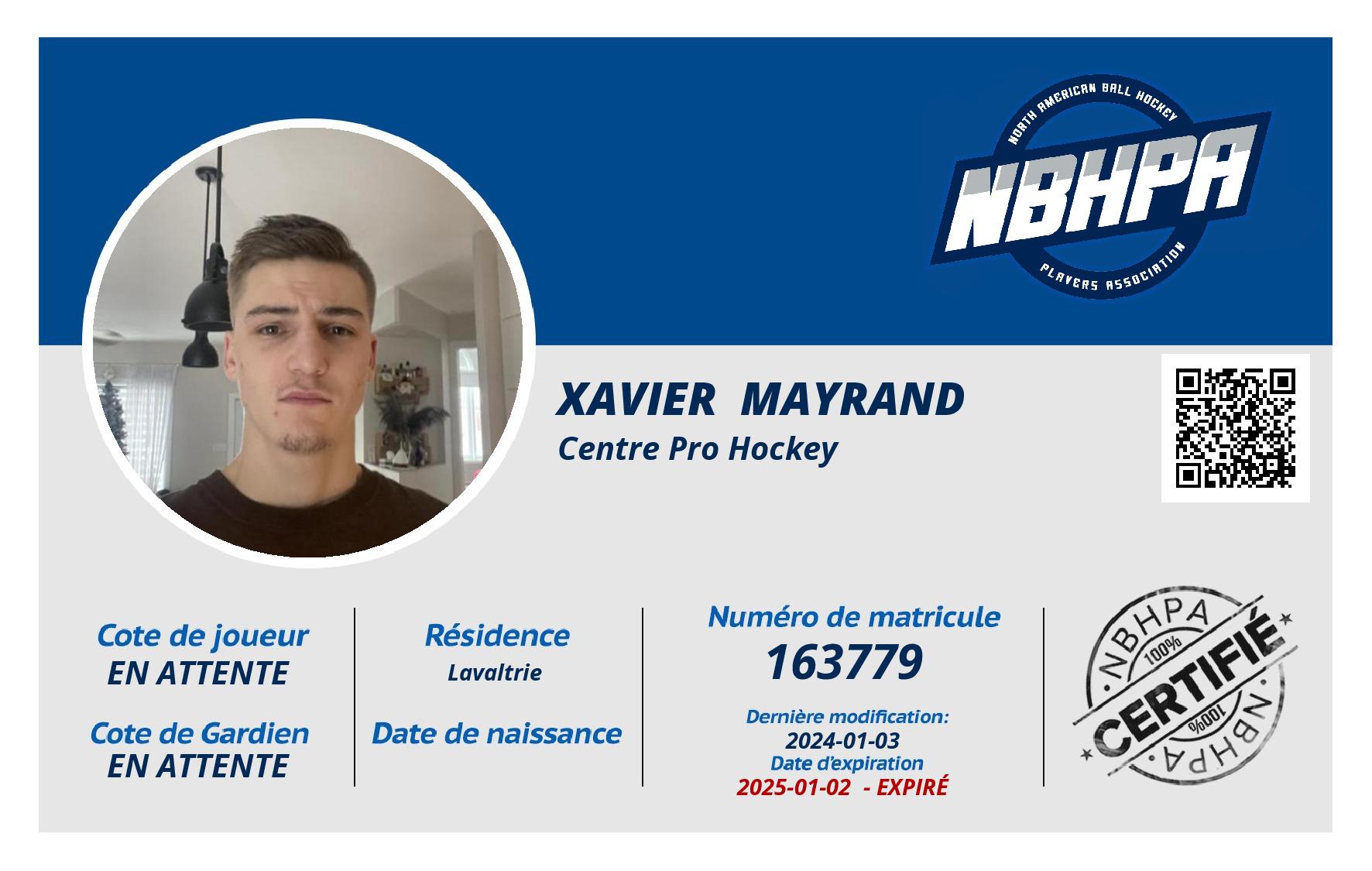 Xavier  Mayrand 