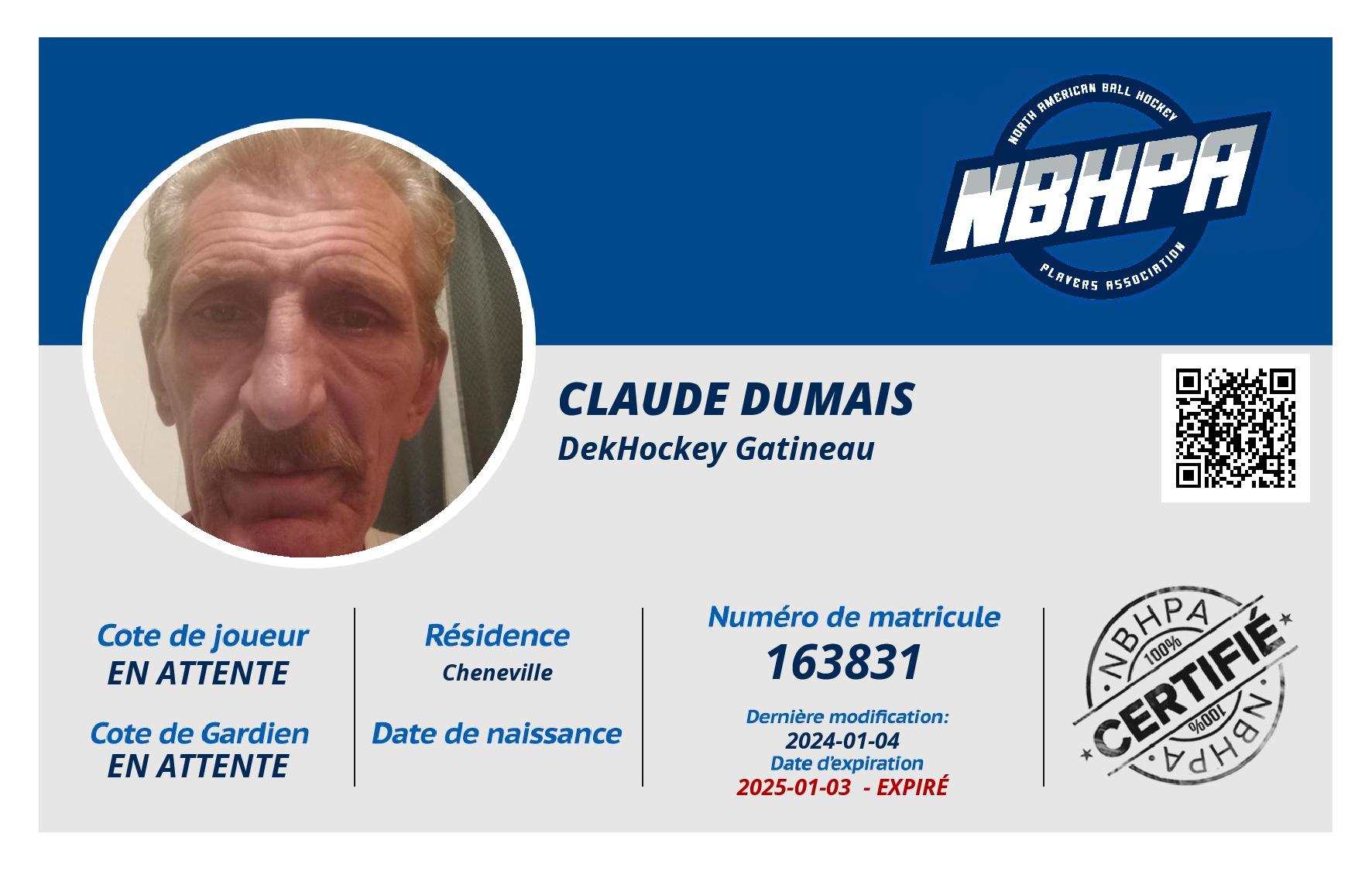 Claude Dumais