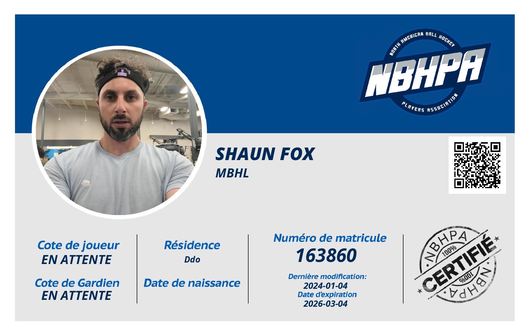 Shaun Fox