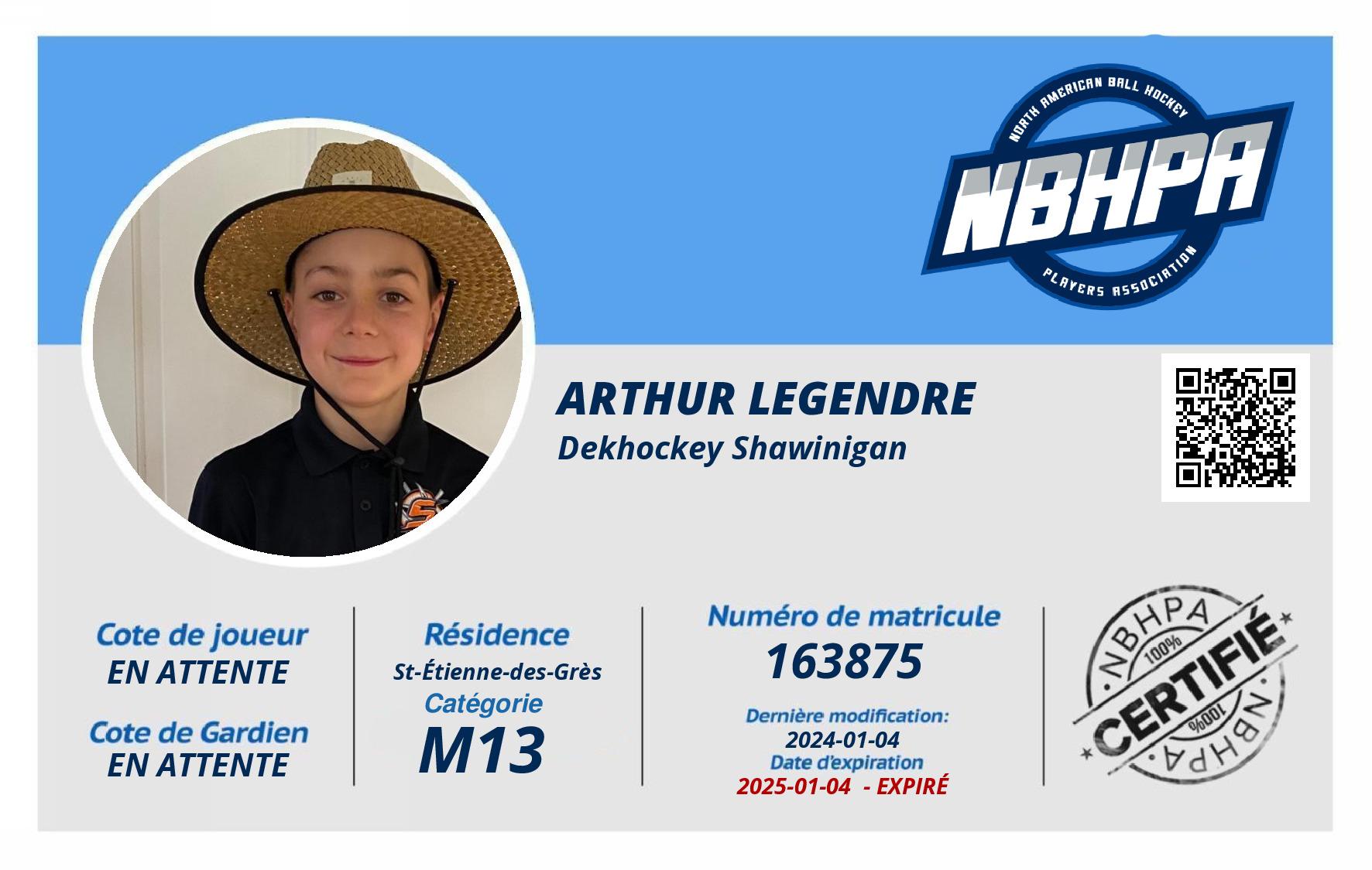 Arthur Legendre