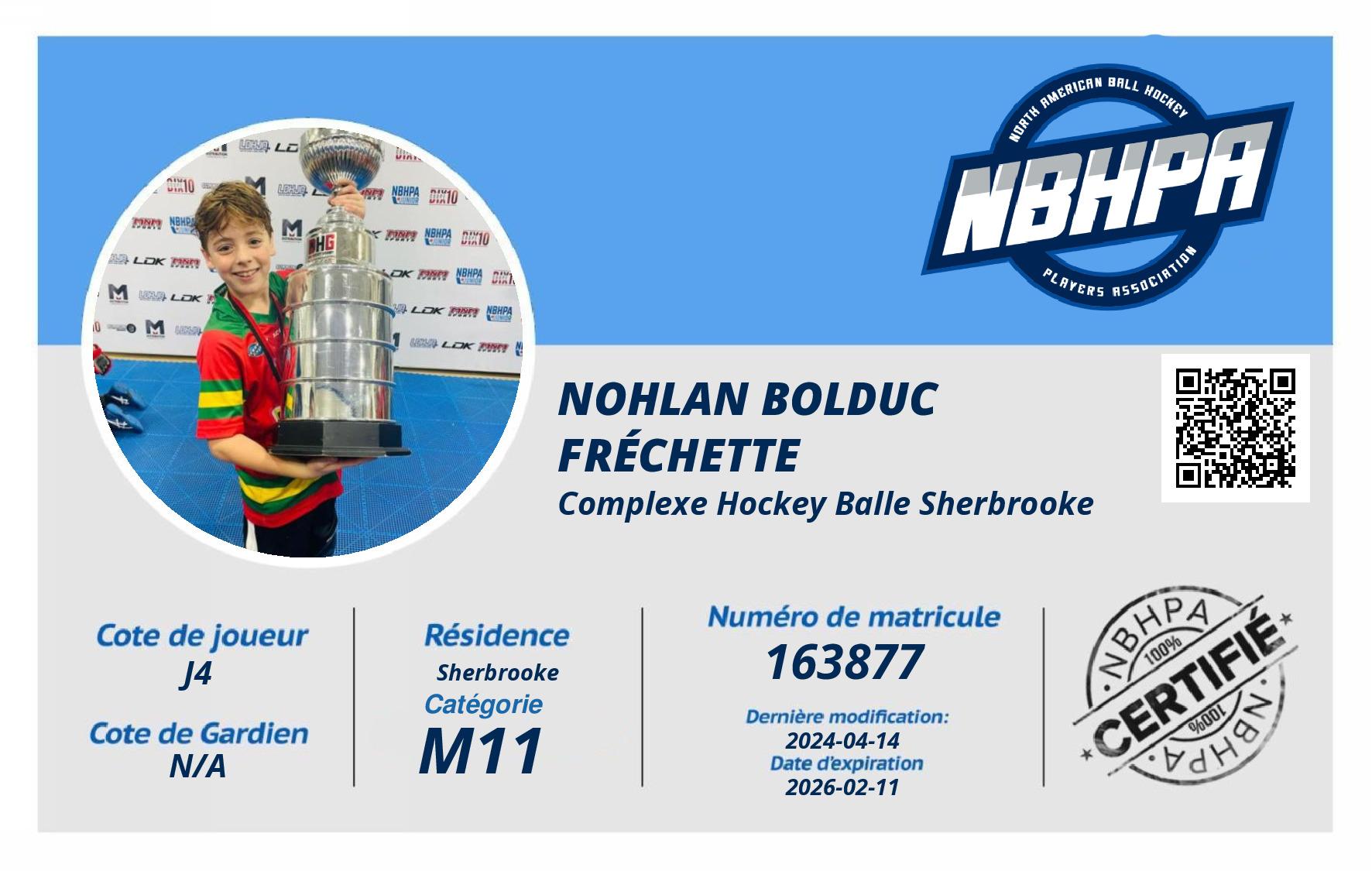 Nohlan Bolduc Fréchette 