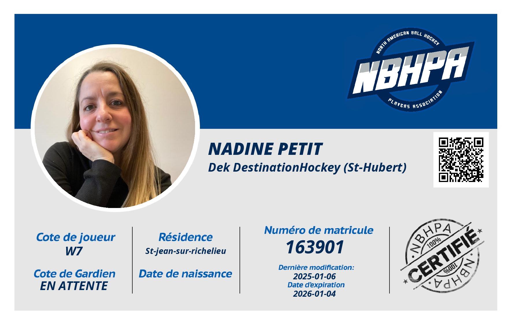 Nadine Petit