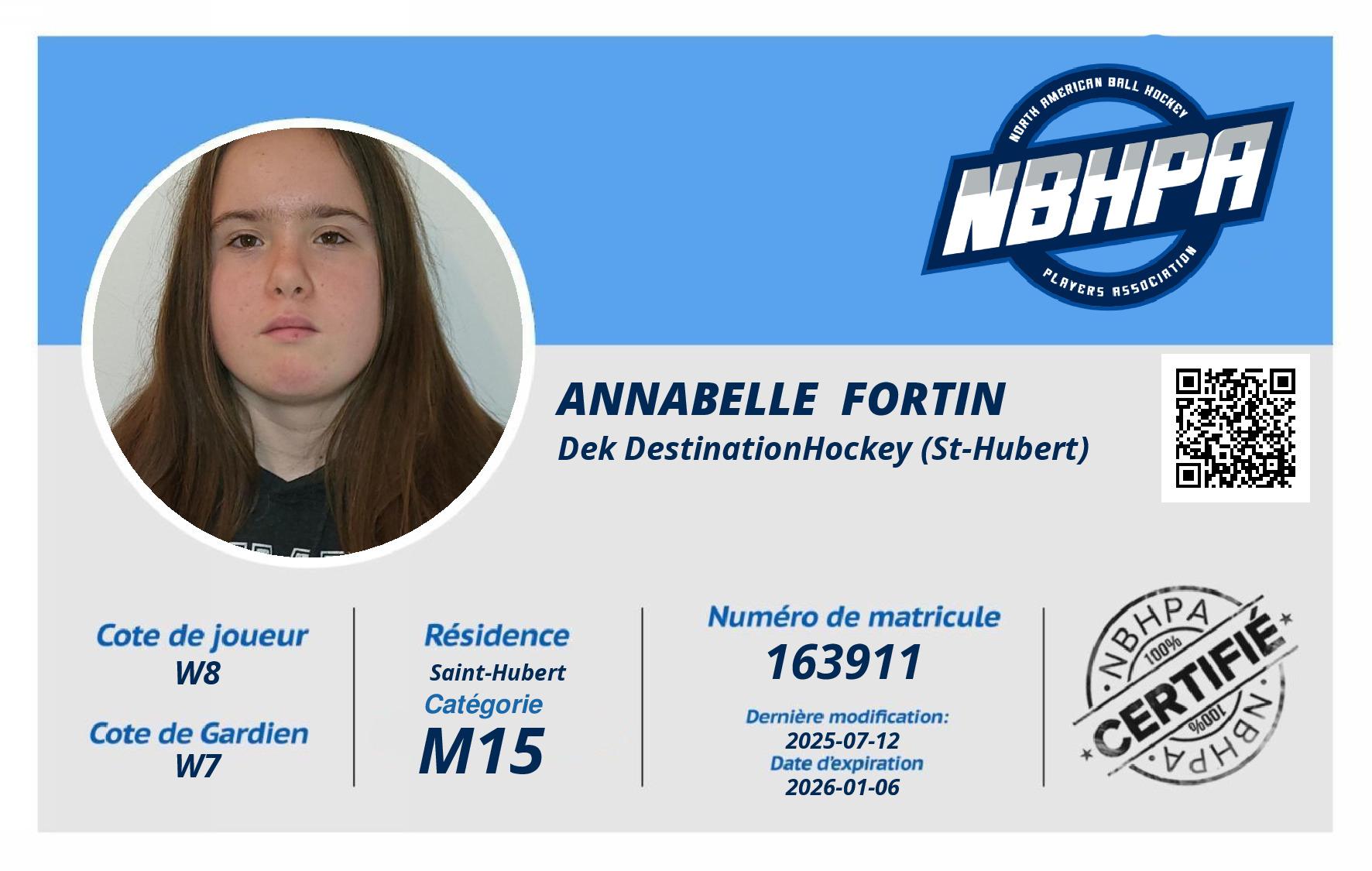 Annabelle  Fortin