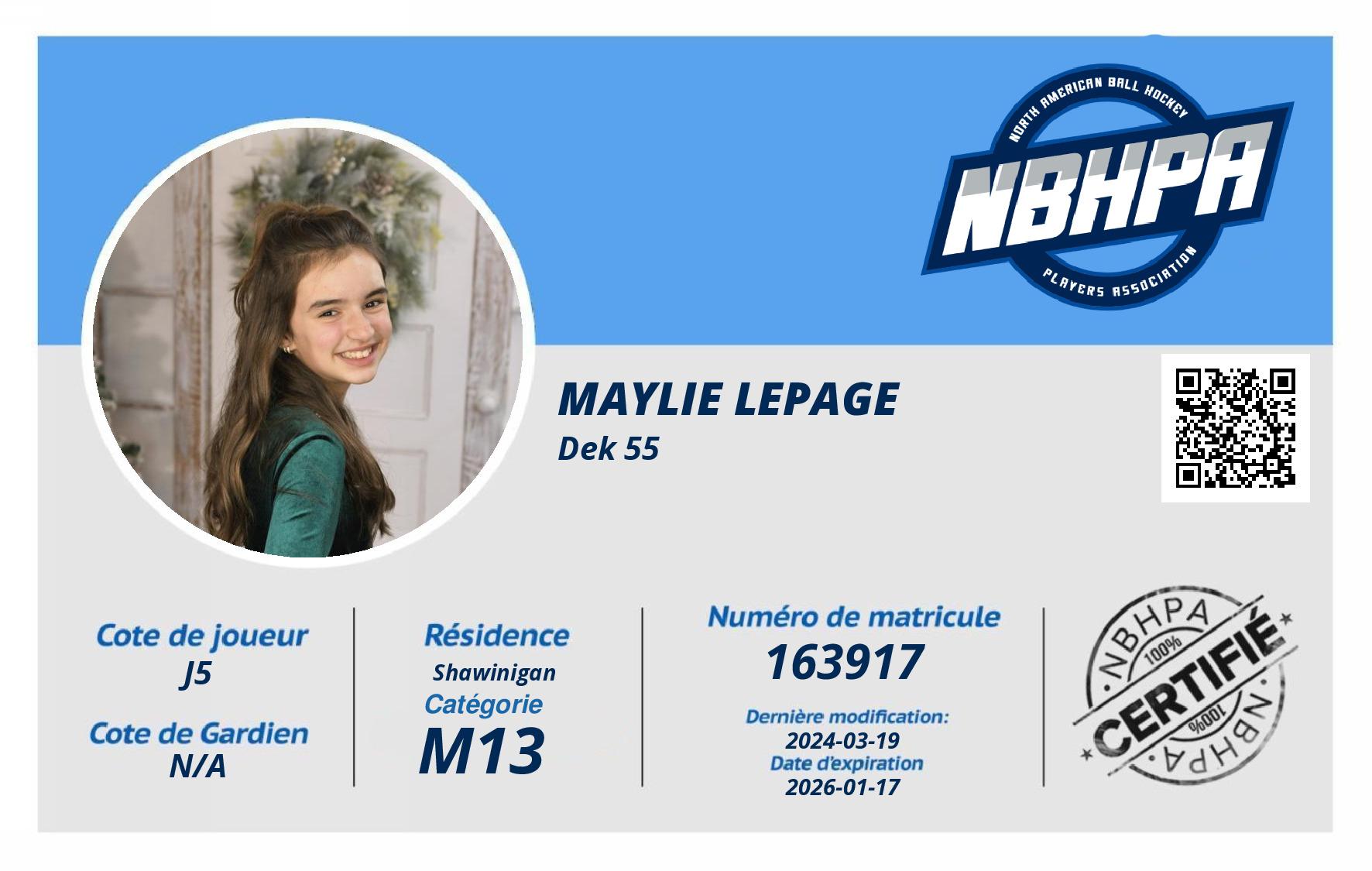 Maylie Lepage