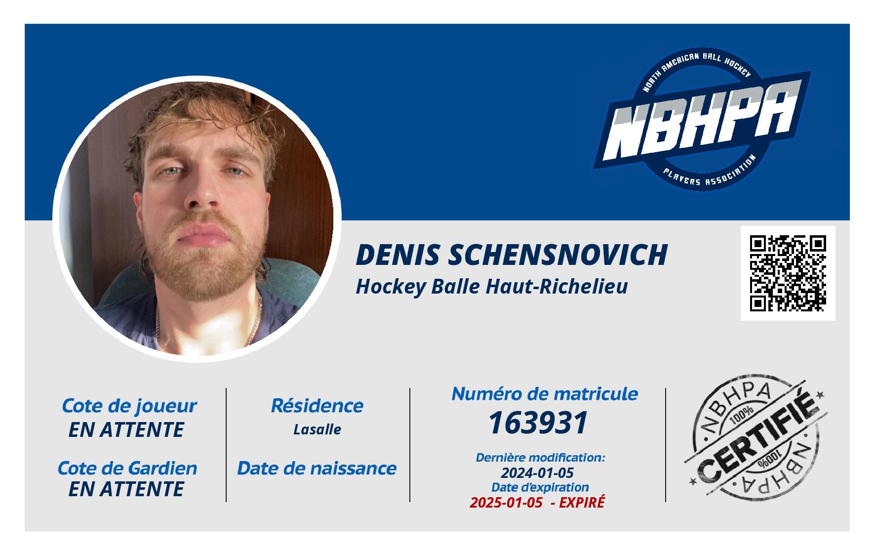 Denis Schensnovich