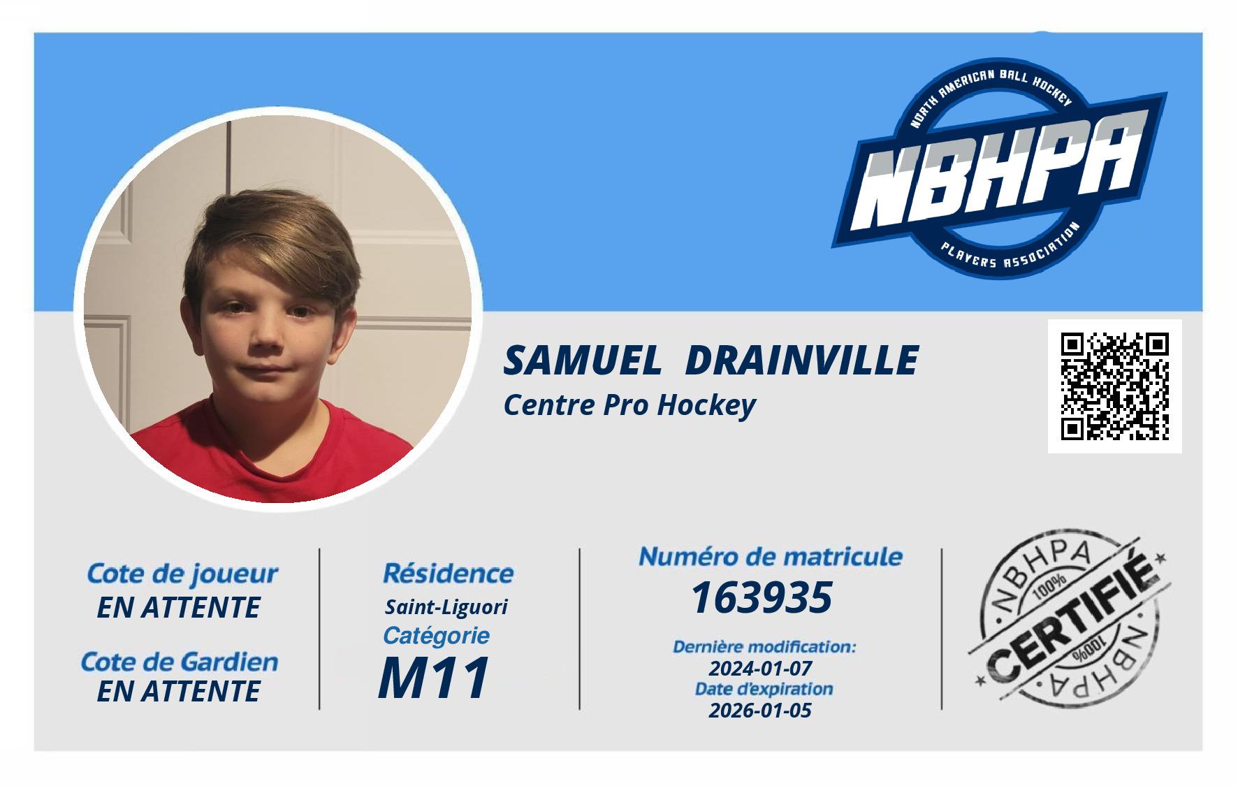 Samuel  Drainville 