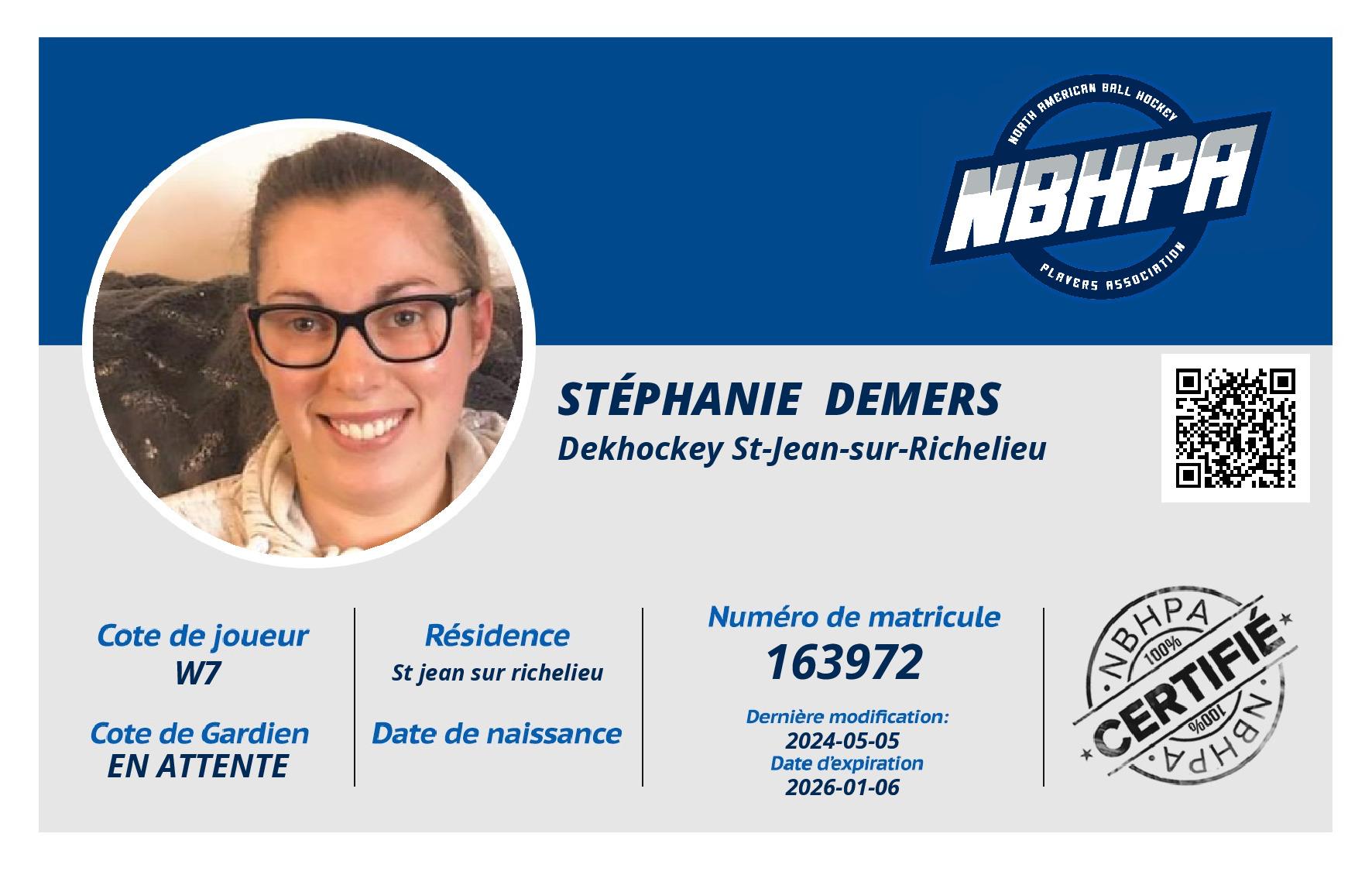 Stéphanie  Demers 