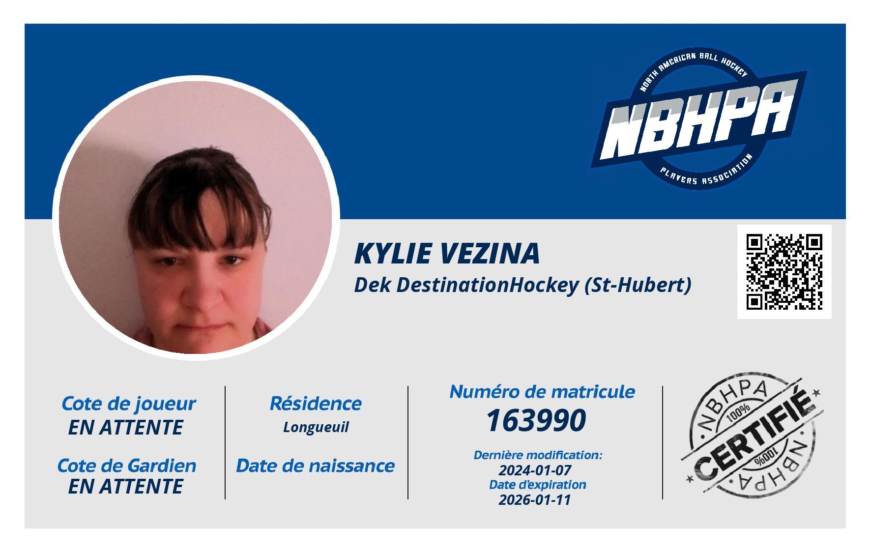 Kylie Vezina