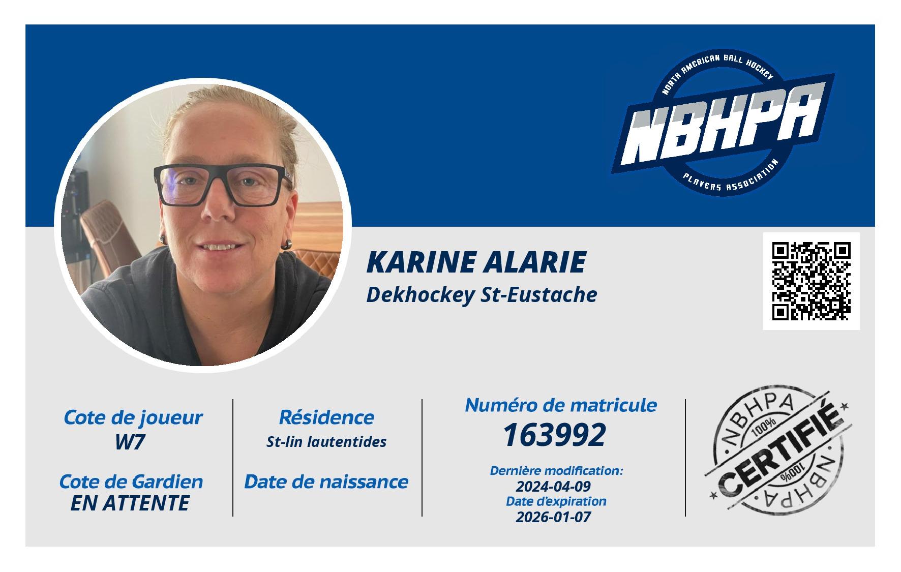 Karine Alarie