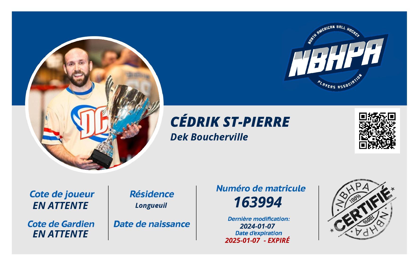 Cédrik St-Pierre 