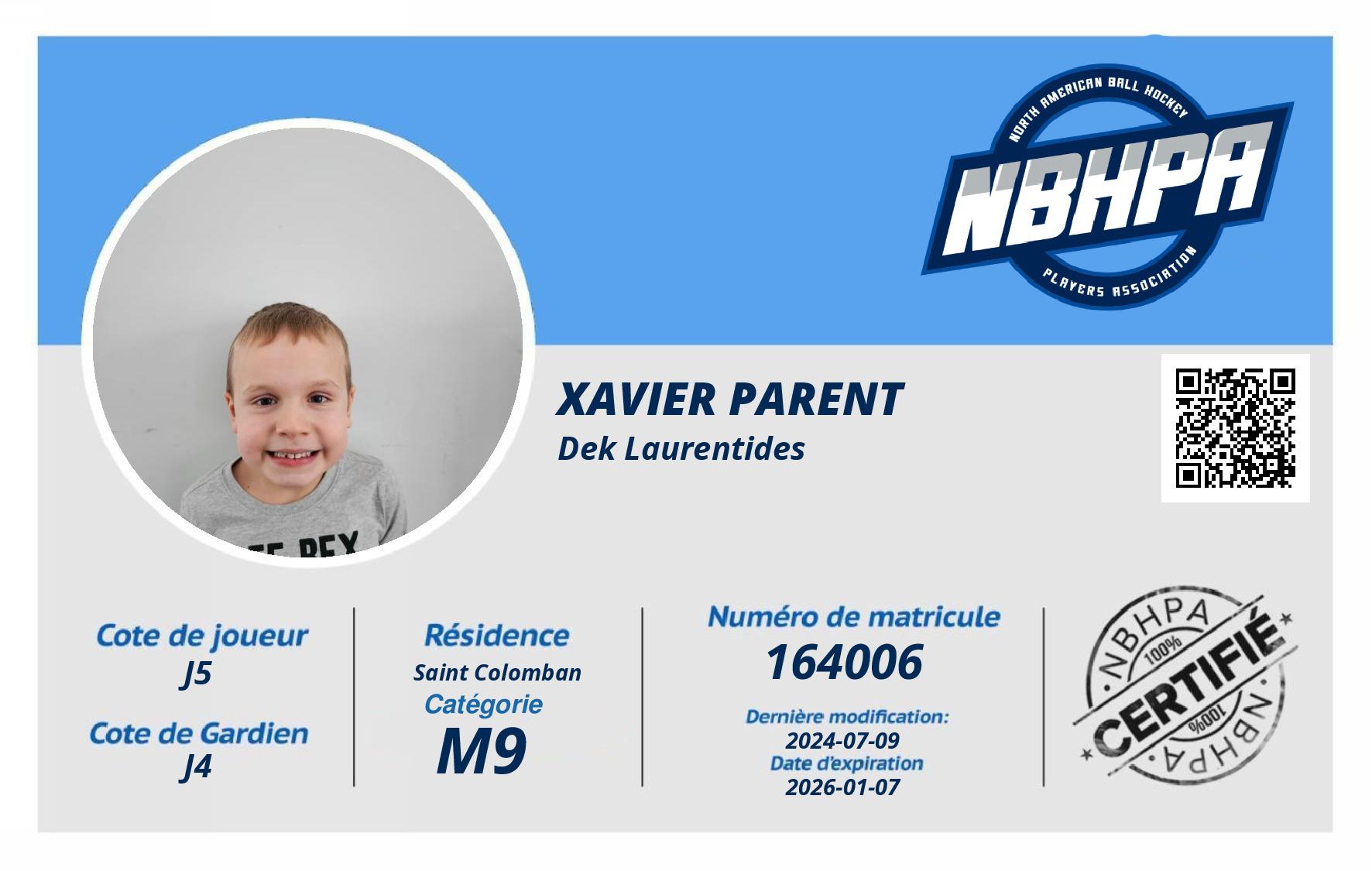 Xavier Parent