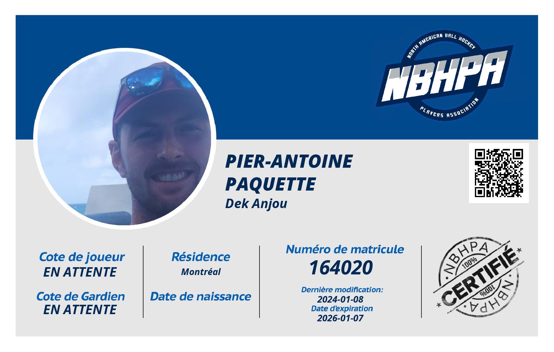 Pier-antoine Paquette