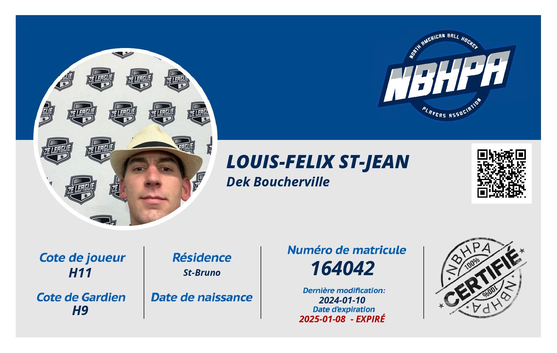 Louis-Felix St-Jean