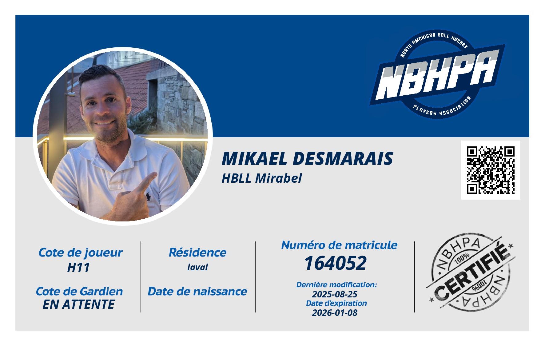 Mikael Desmarais