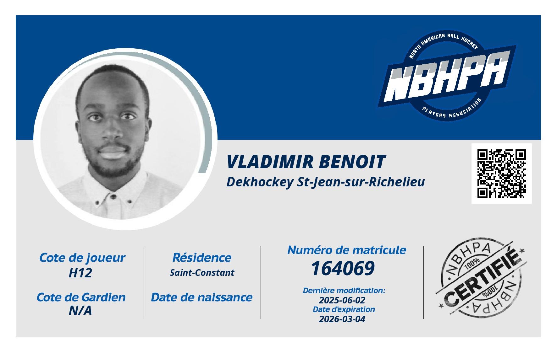 Vladimir Benoit