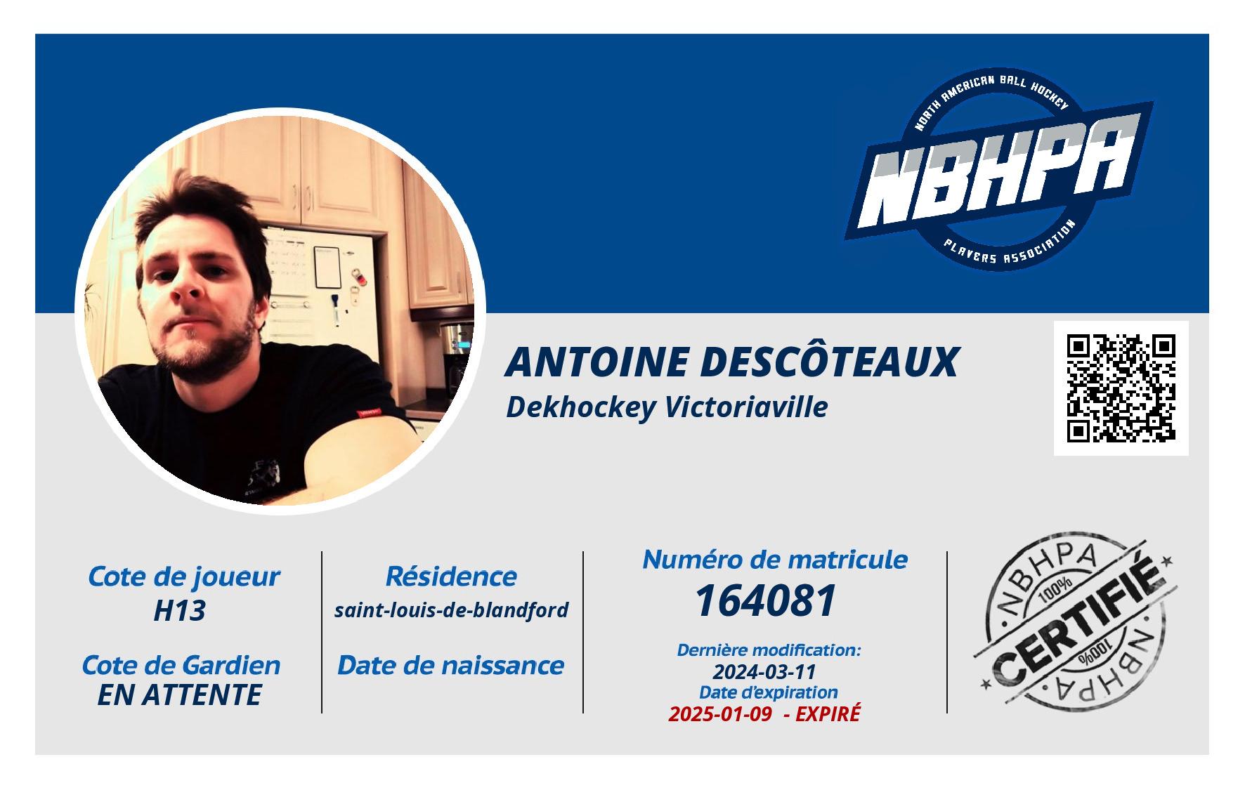 Antoine Descôteaux