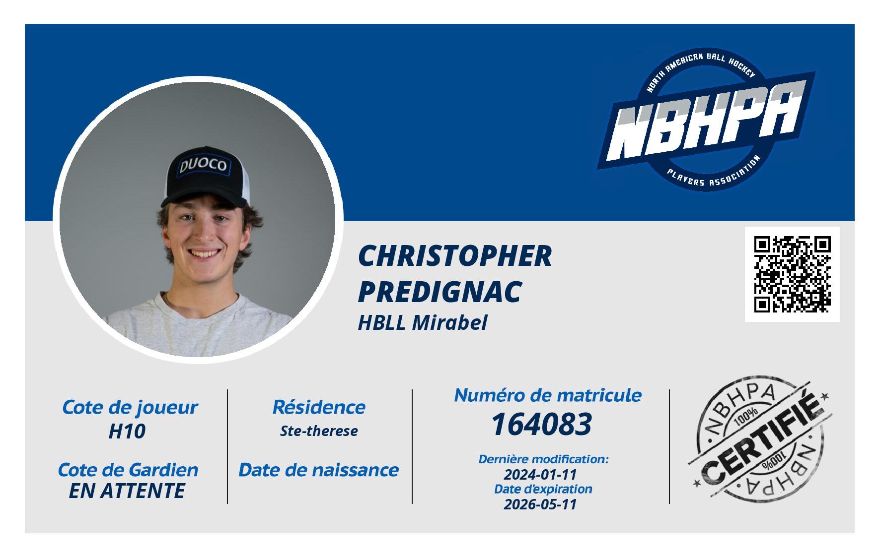 Christopher Predignac