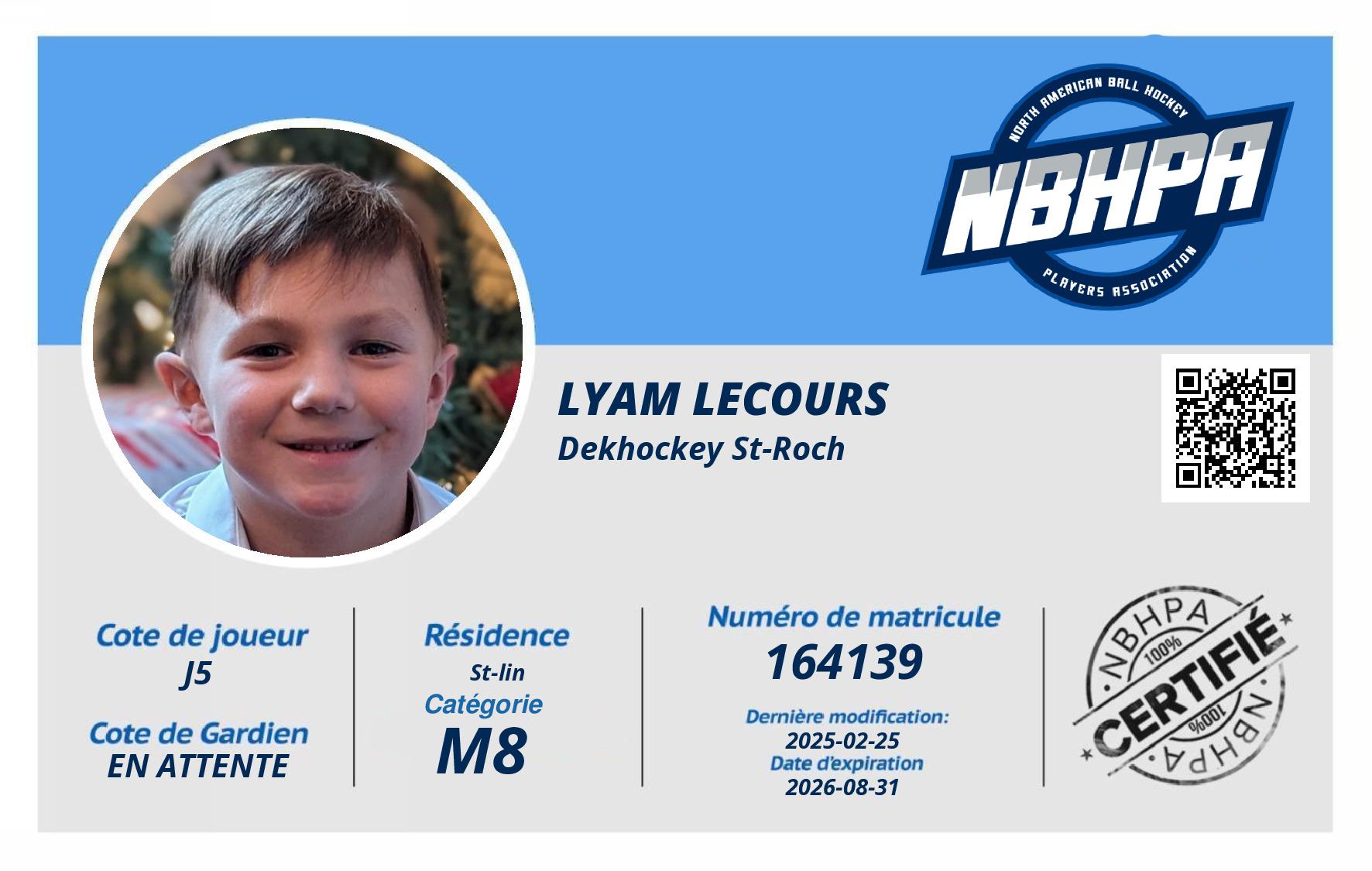 Lyam Lecours