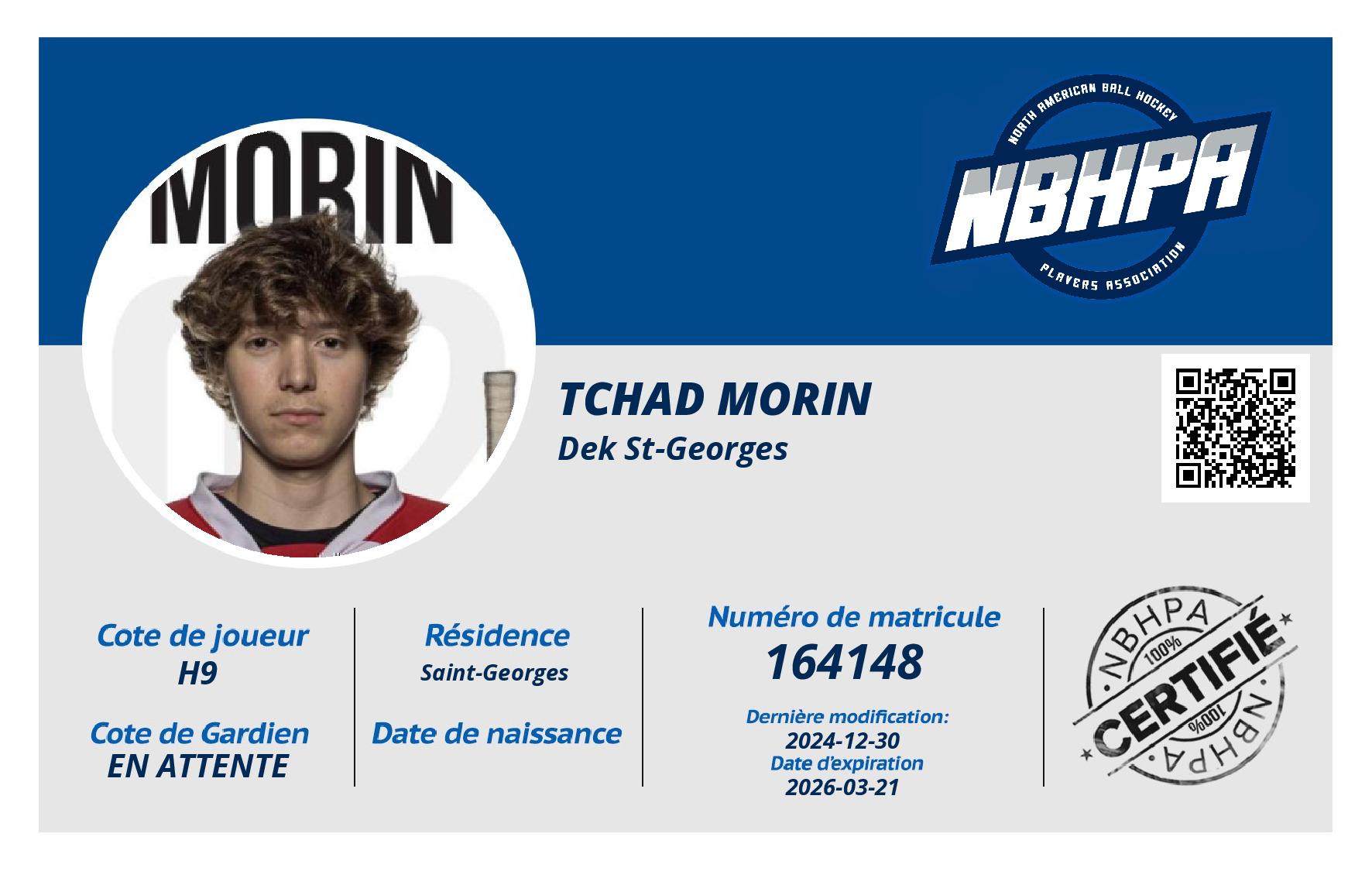 Tchad Morin