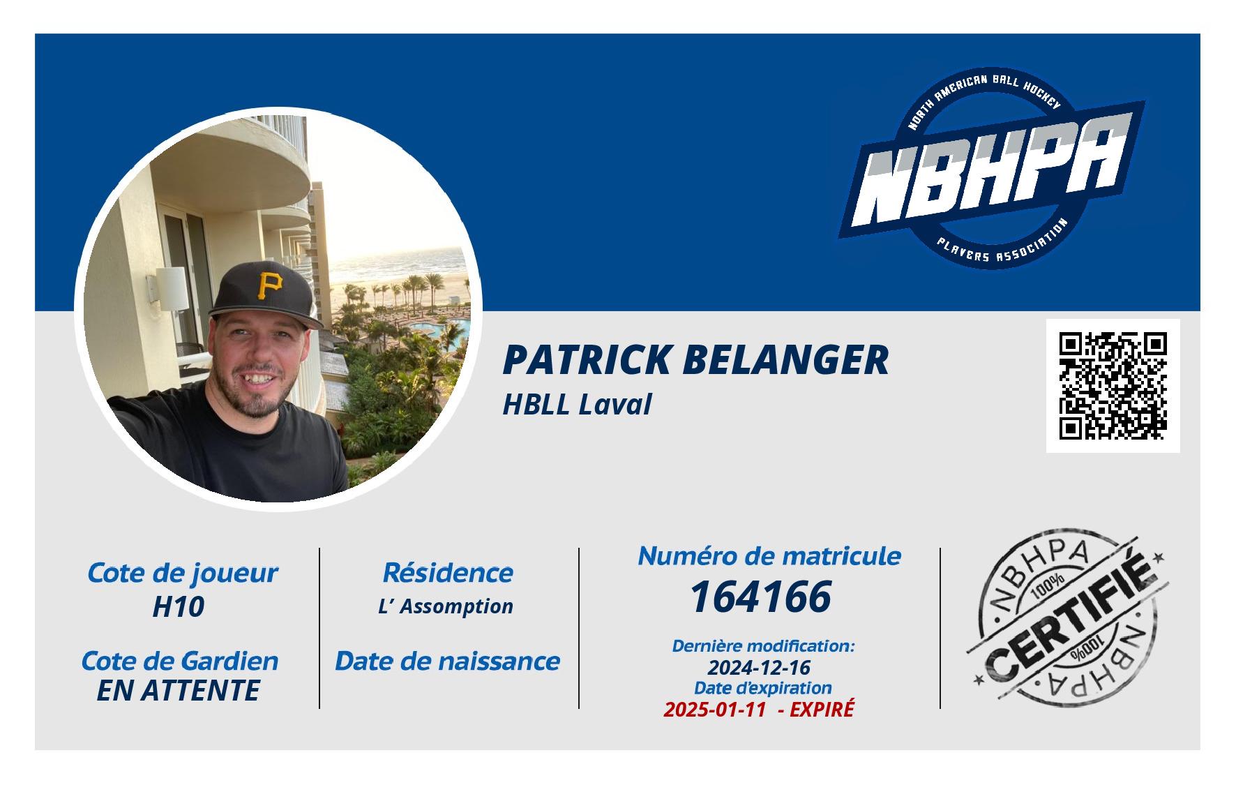 Patrick Belanger