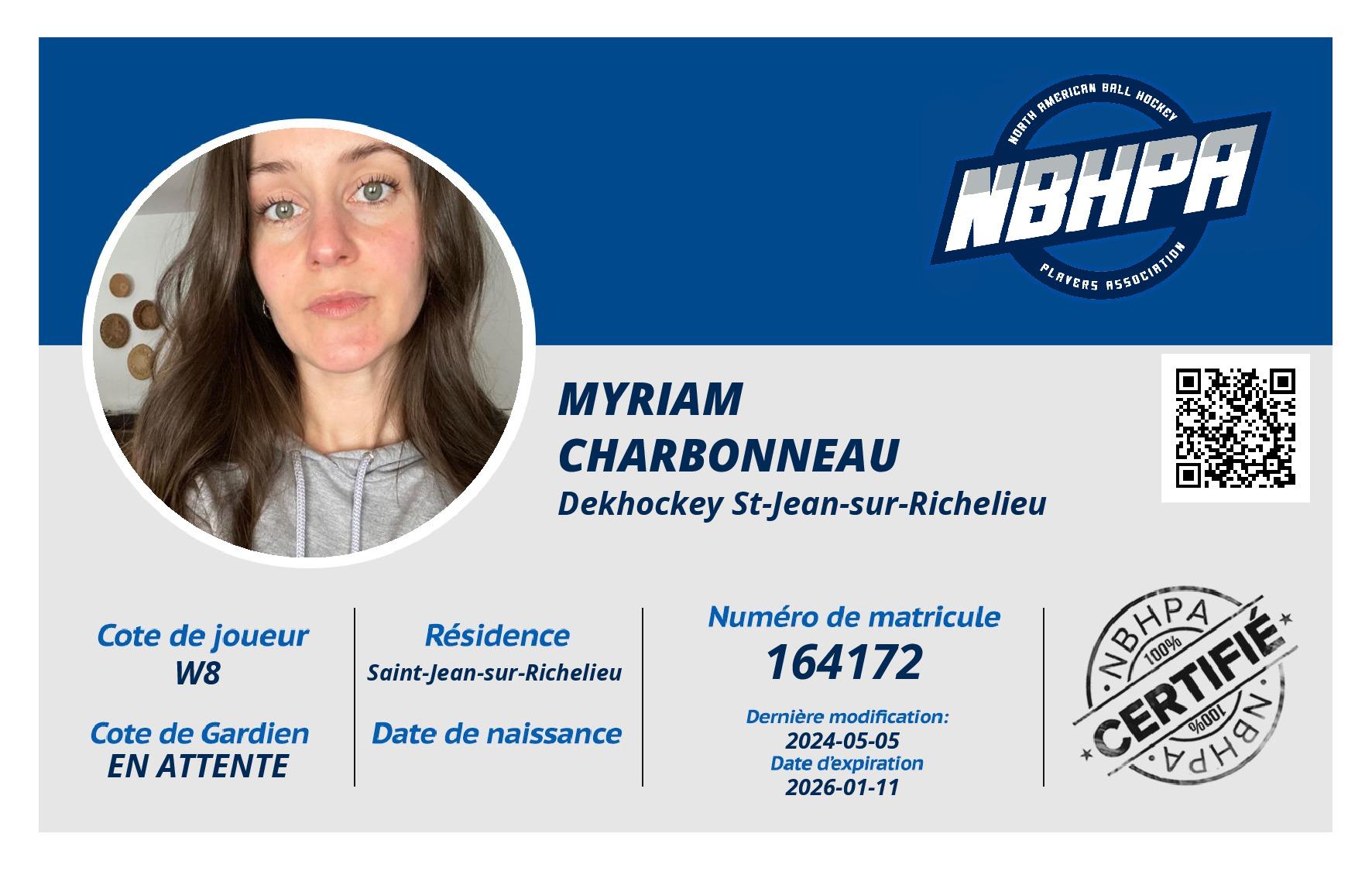 Myriam Charbonneau