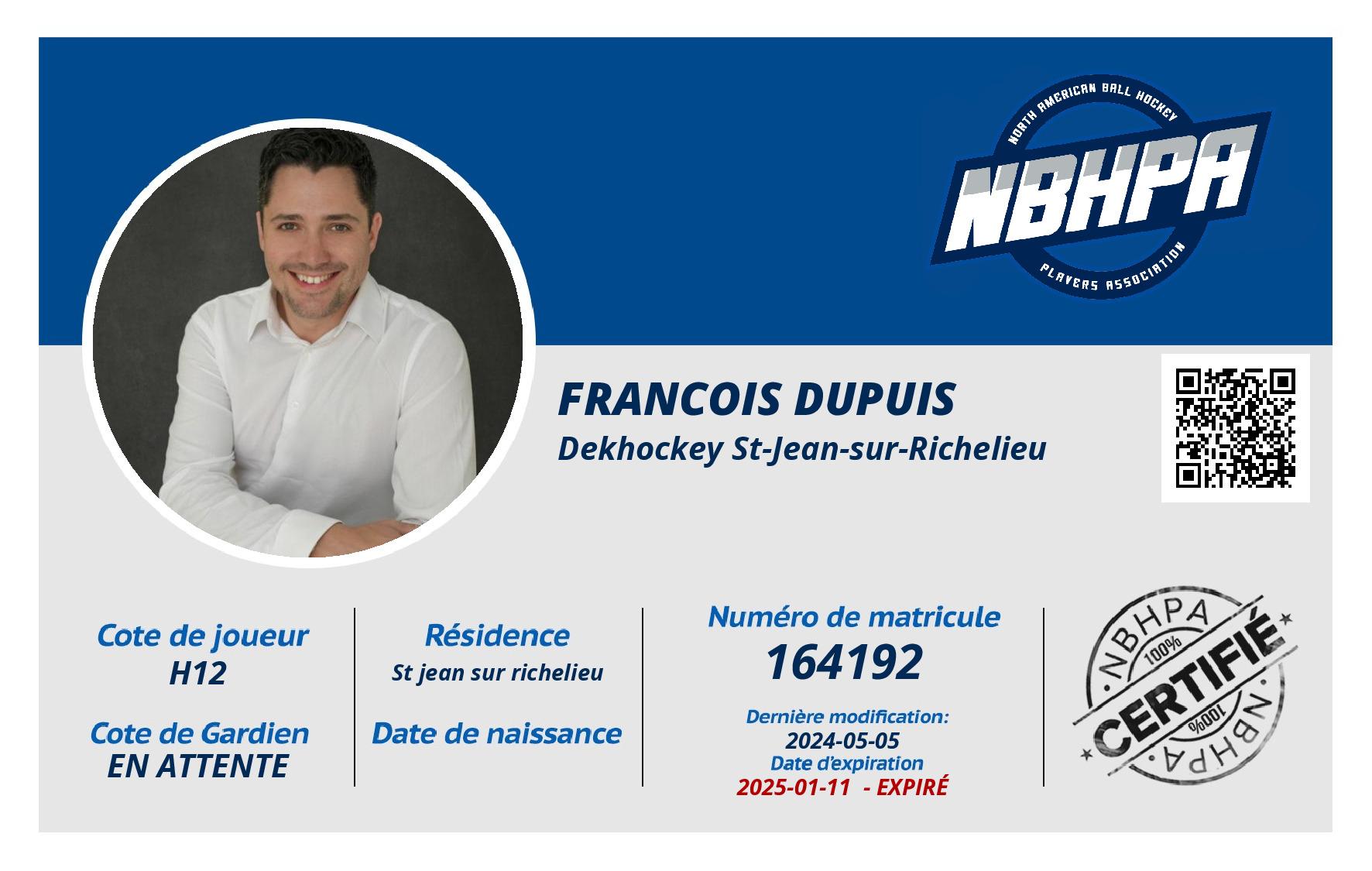 Francois Dupuis