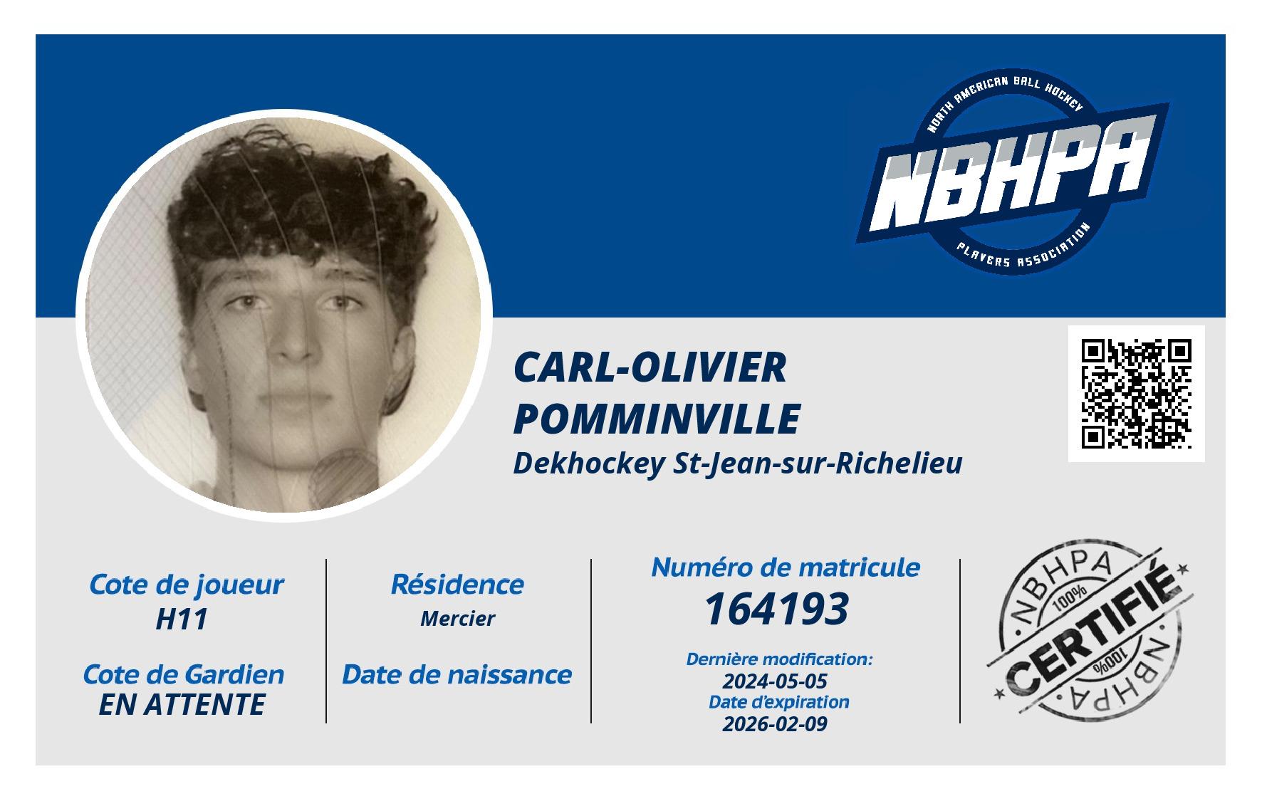 Carl-Olivier Pomminville 