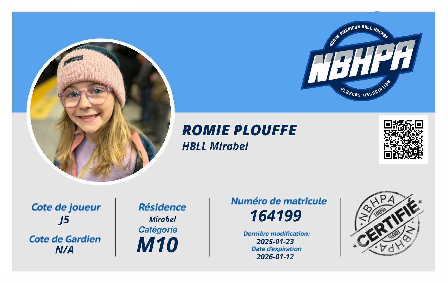 Romie Plouffe
