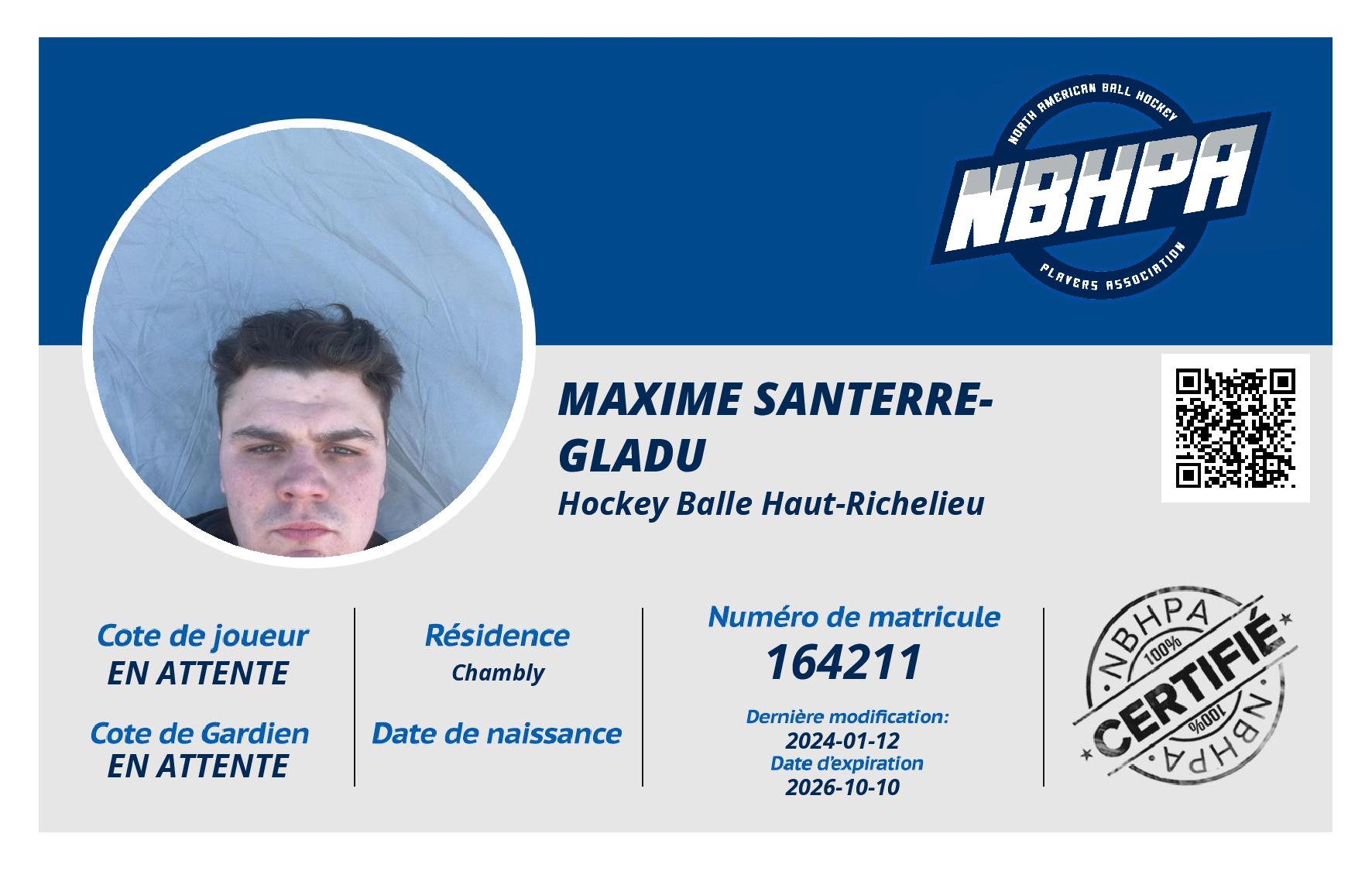Maxime Santerre-Gladu 