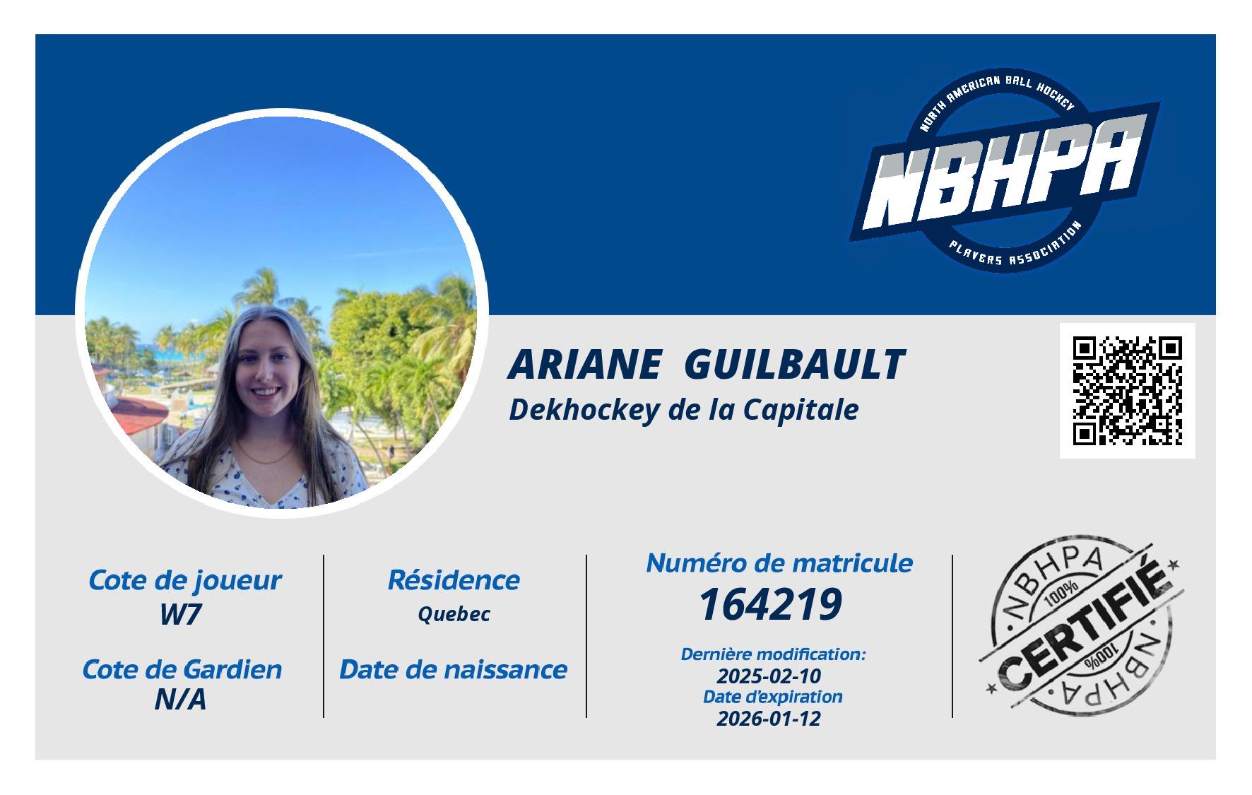 Ariane  Guilbault