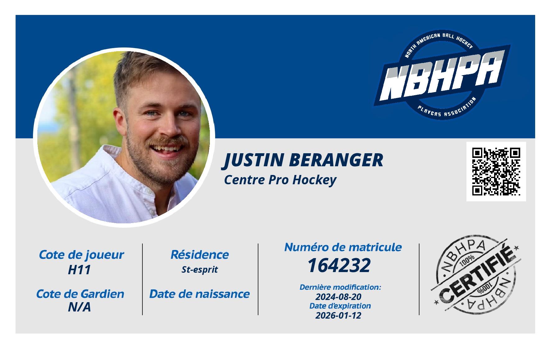 Justin Beranger