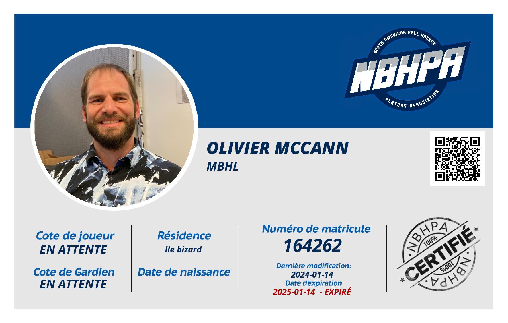 Olivier McCann