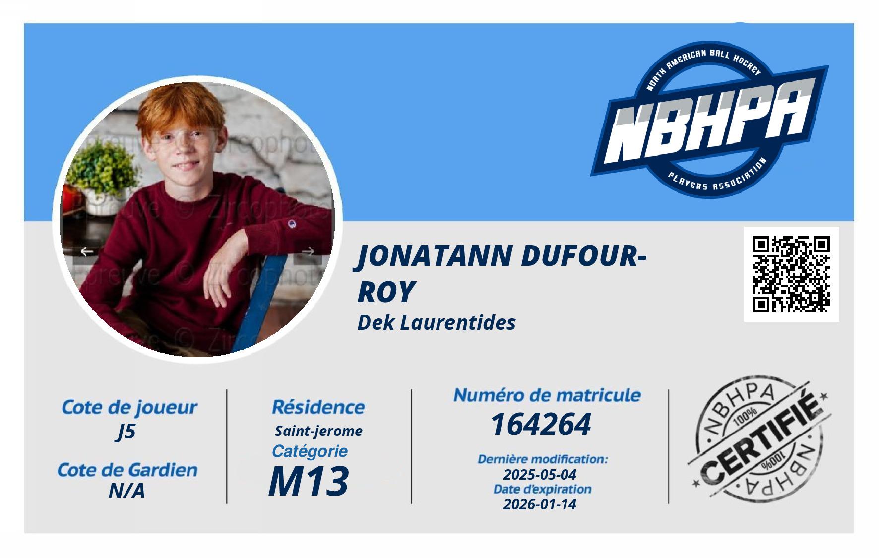 Jonatann Dufour-Roy