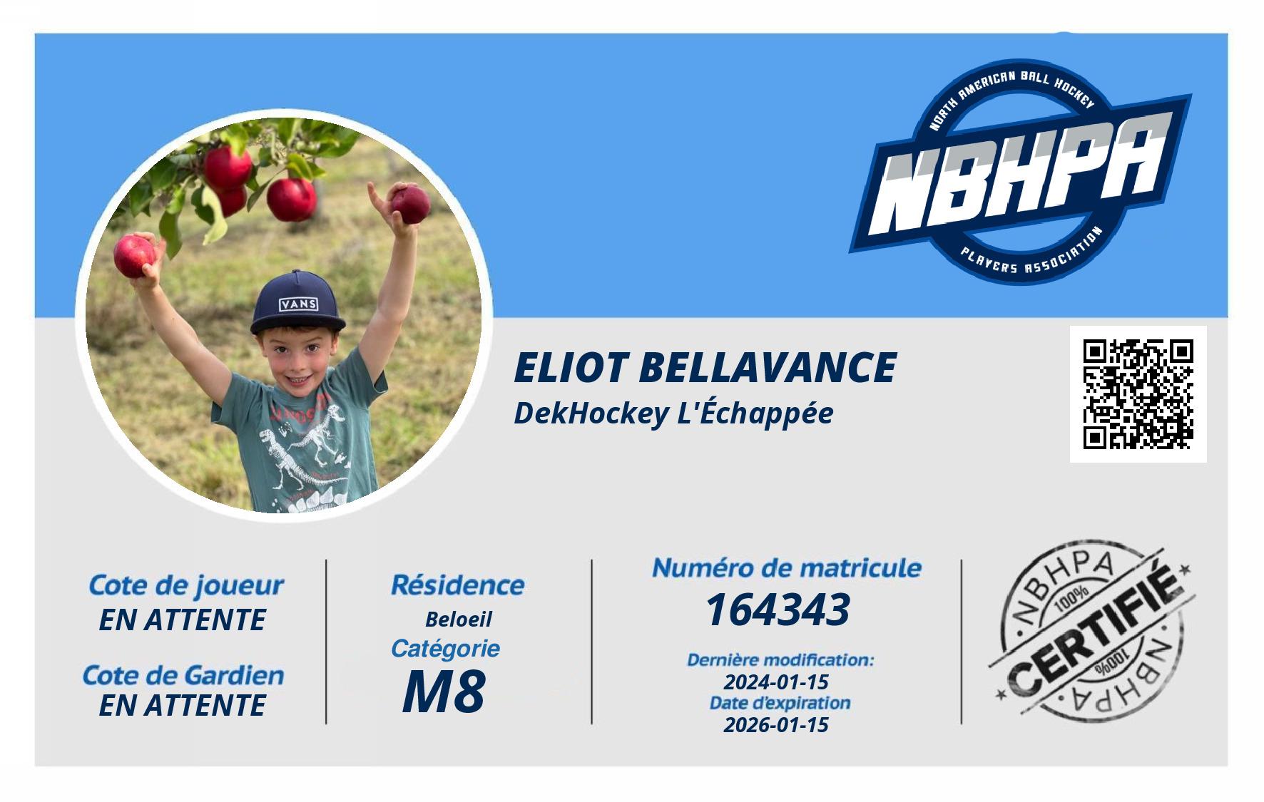 Eliot Bellavance
