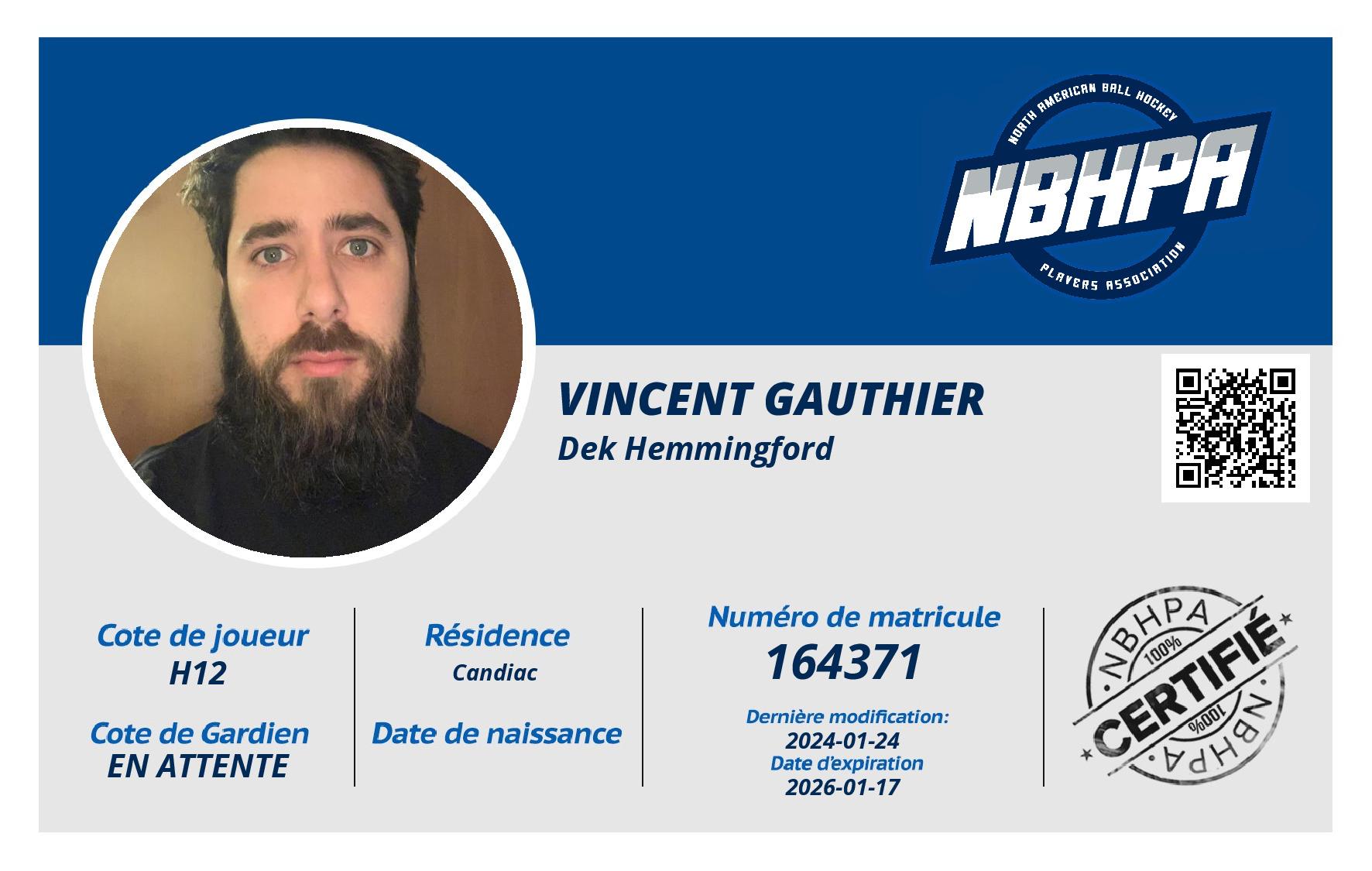 Vincent Gauthier
