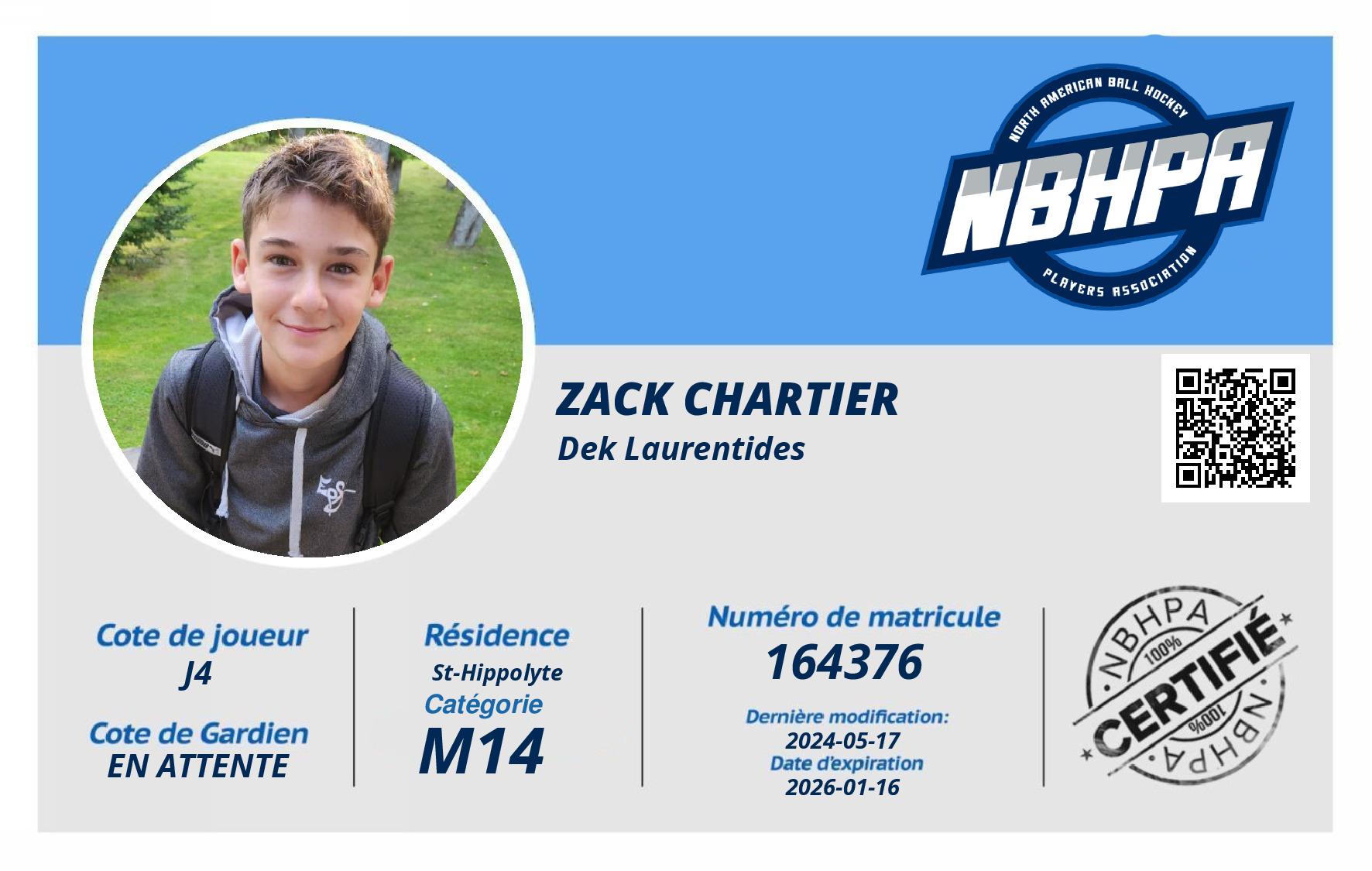 Zack Chartier