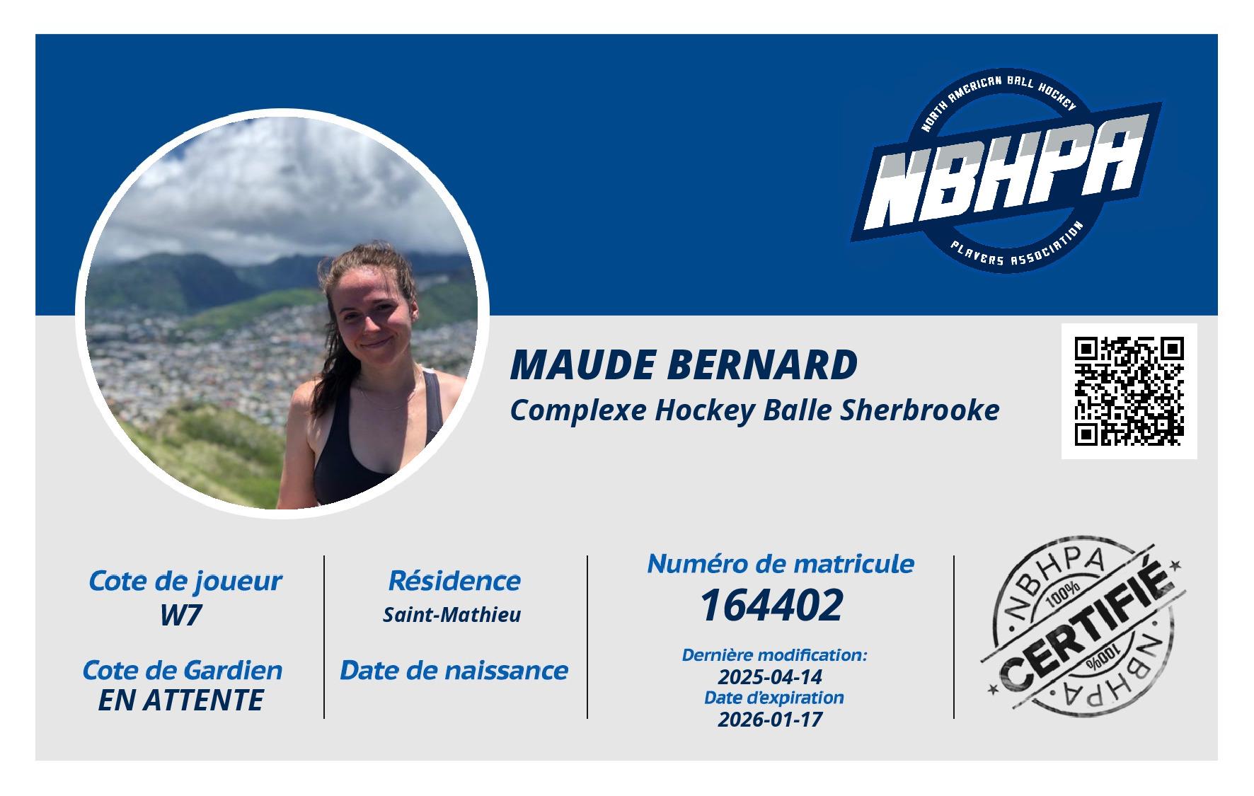 Maude Bernard