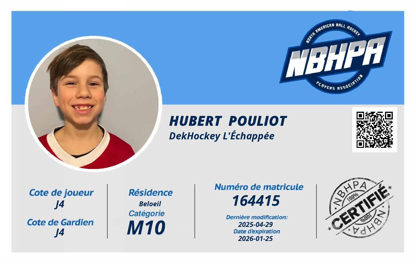 Hubert  Pouliot 