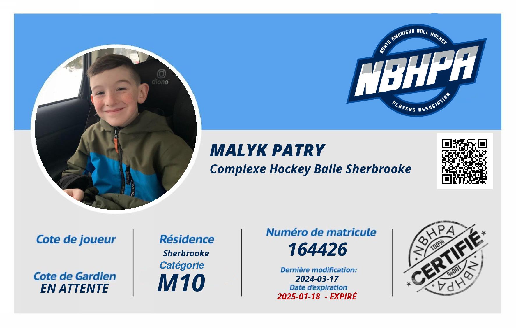 Malyk Patry