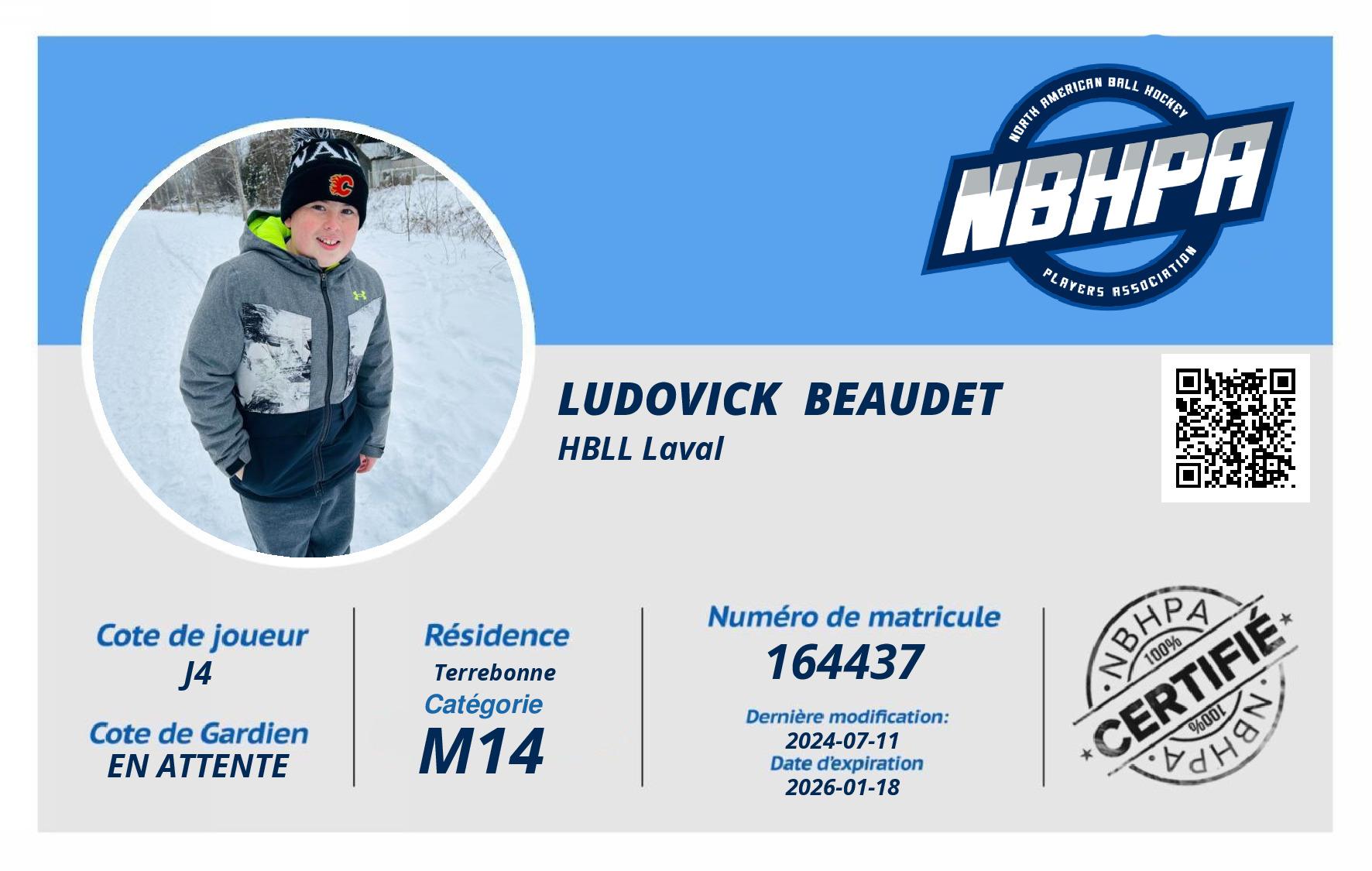 Ludovick  Beaudet 