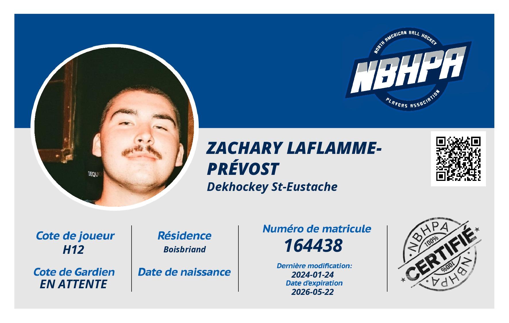 Zachary Laflamme-Prévost