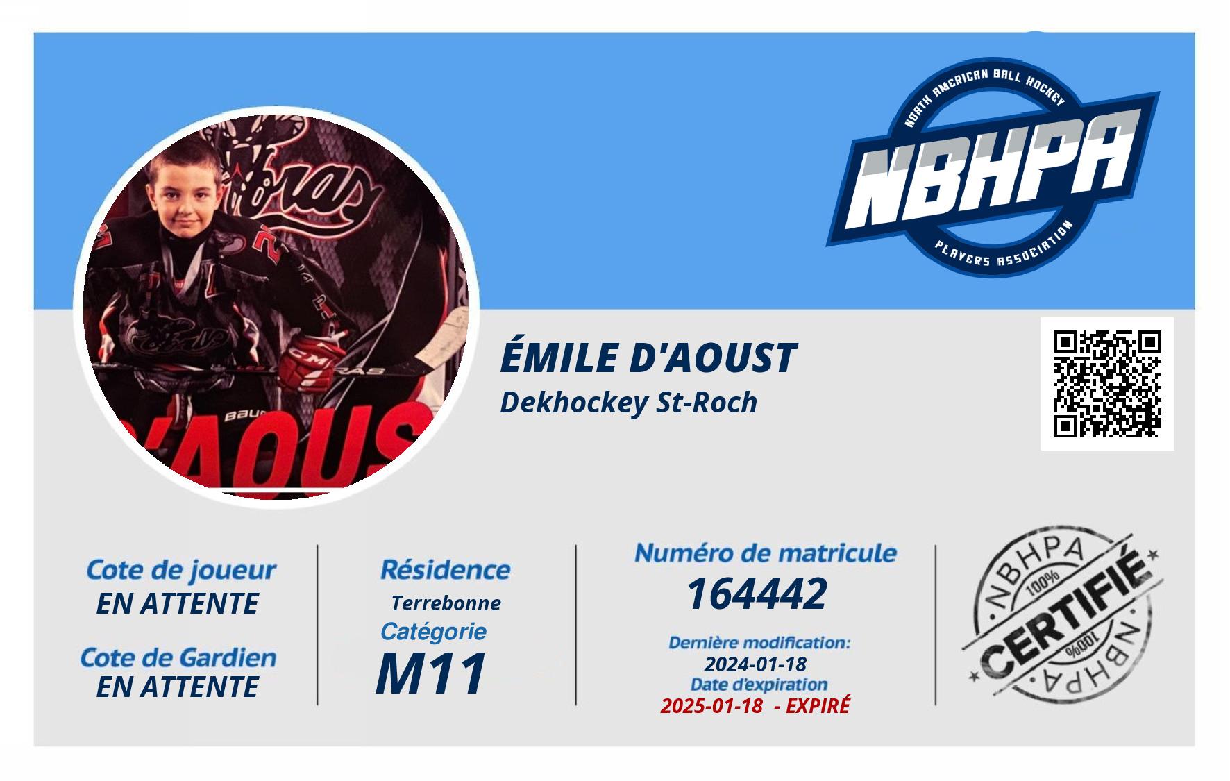Émile D'Aoust