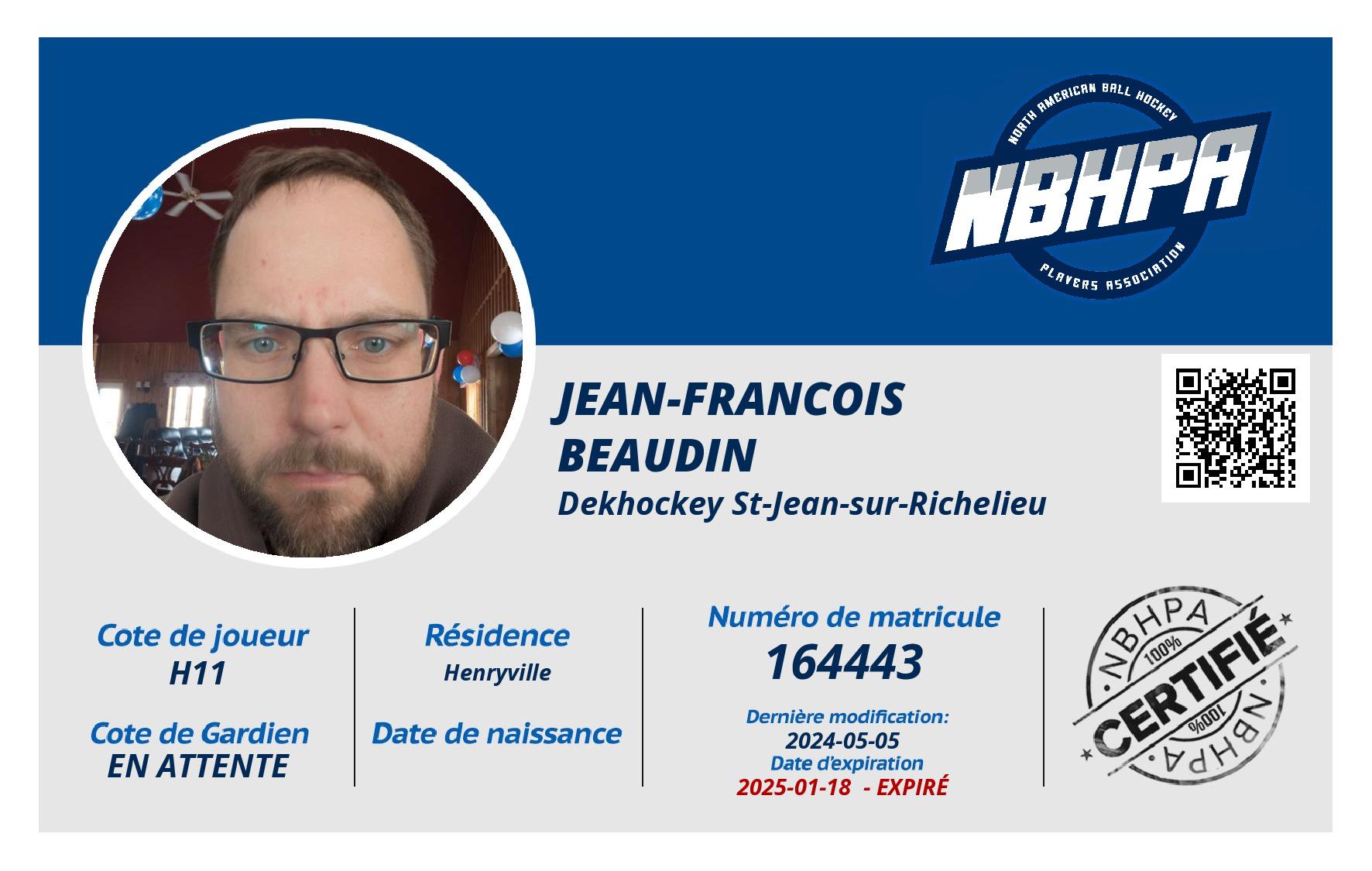 Jean-Francois Beaudin