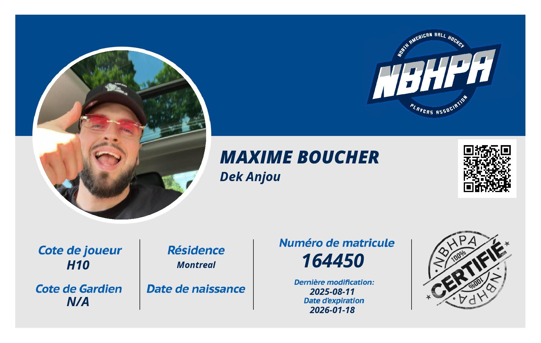 Maxime Boucher
